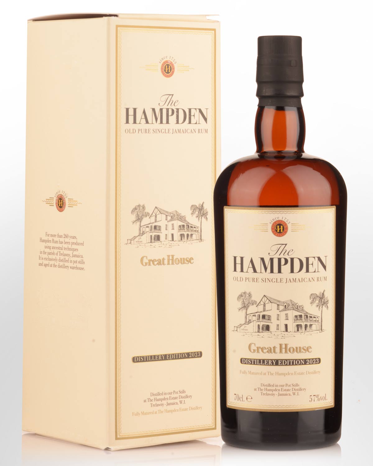 Hampden Estate Great House Distillery Edition 2023 Release Pure Single Jamaica Rum (700ml)