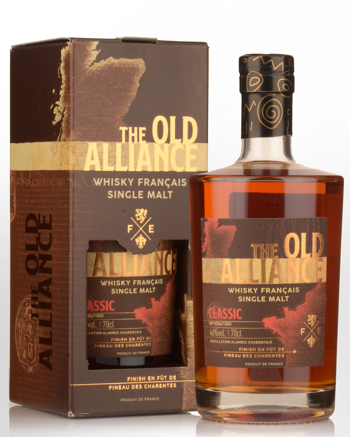 Mery Melrose The Old Alliance Classic Single Malt French Whisky (700ml)