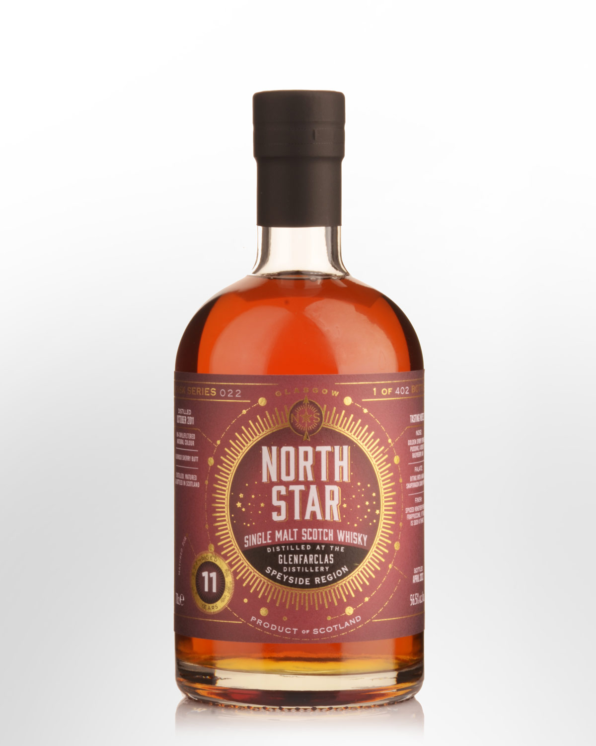 2011 North Star Glenfarclas 11 Year Old Cask Strength Single Malt Scotch Whisky (700ml)