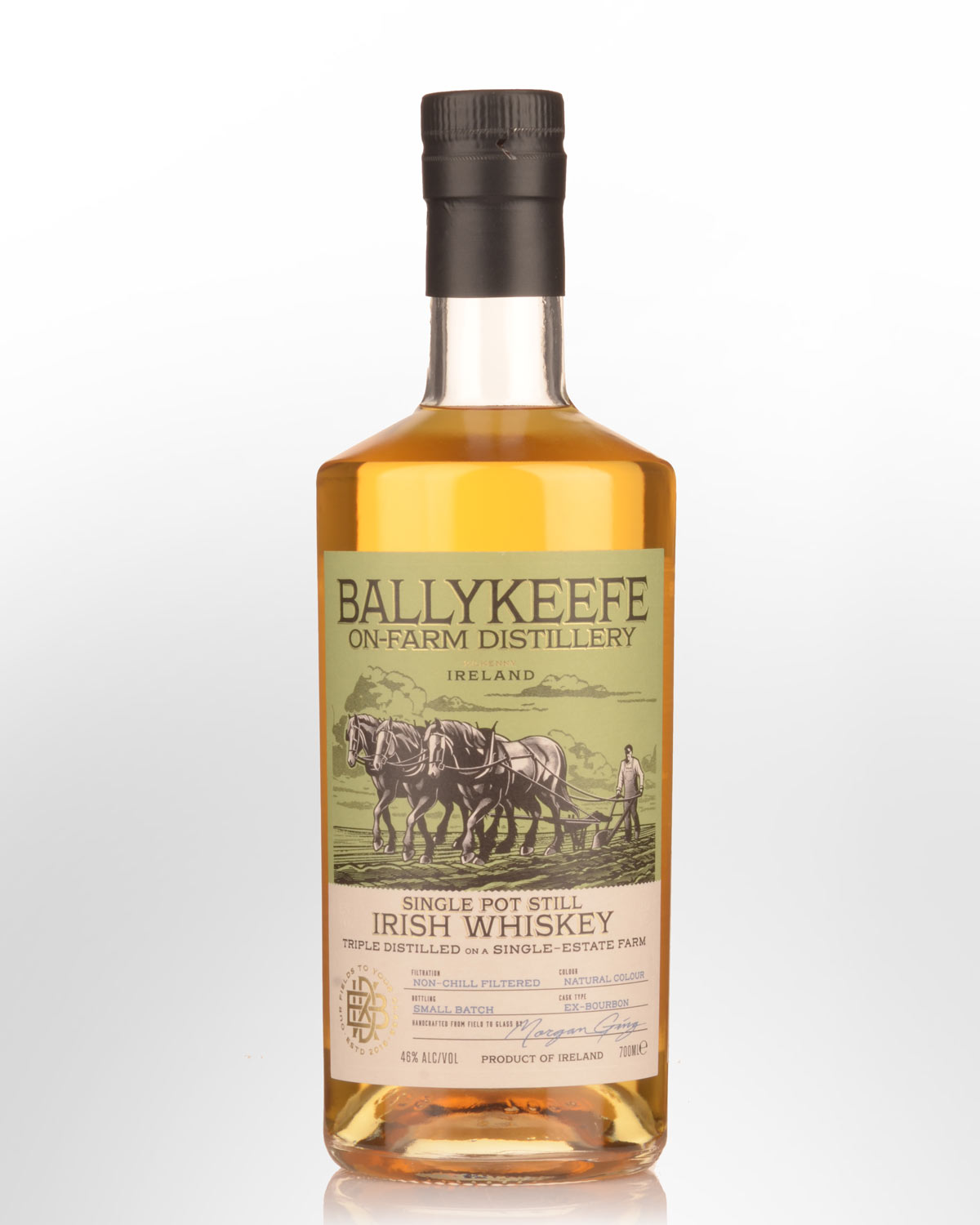 Ballykeefe Single Pot Still Irish Whiskey (700ml)