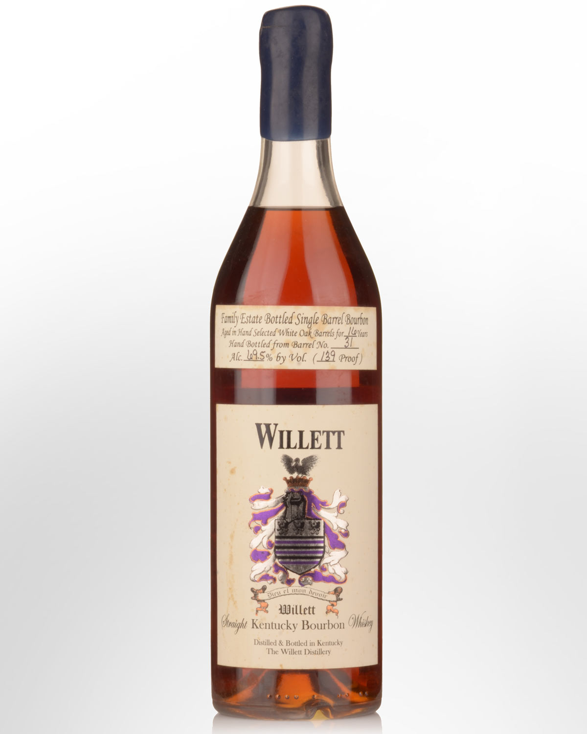 Willett Family Estate 139 Proof 16 Year Old Single Barrel No. 31 Straight Bourbon Whiskey (750ml)