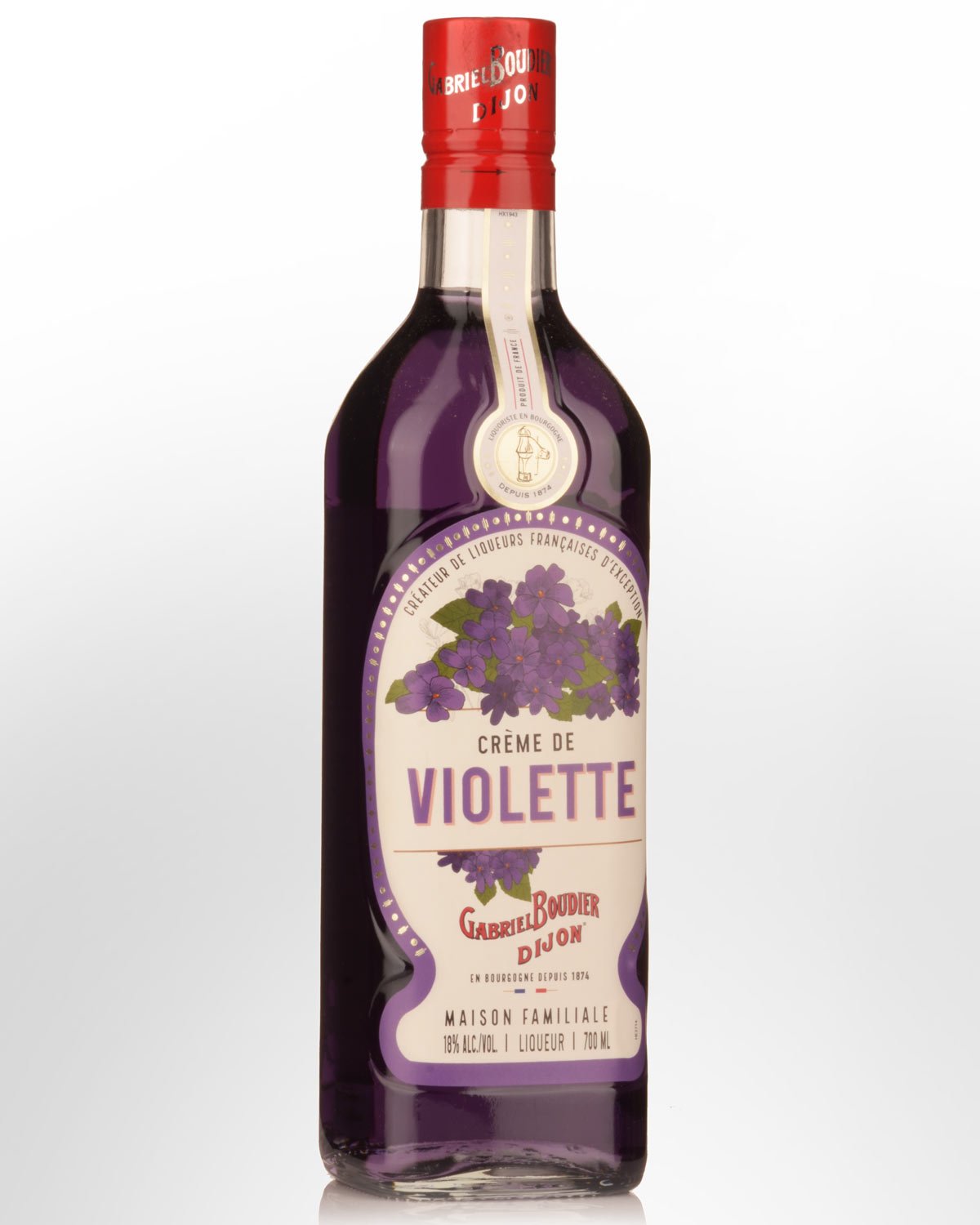 Gabriel Boudier Creme de Violette (Violet) Liqueur (700ml)