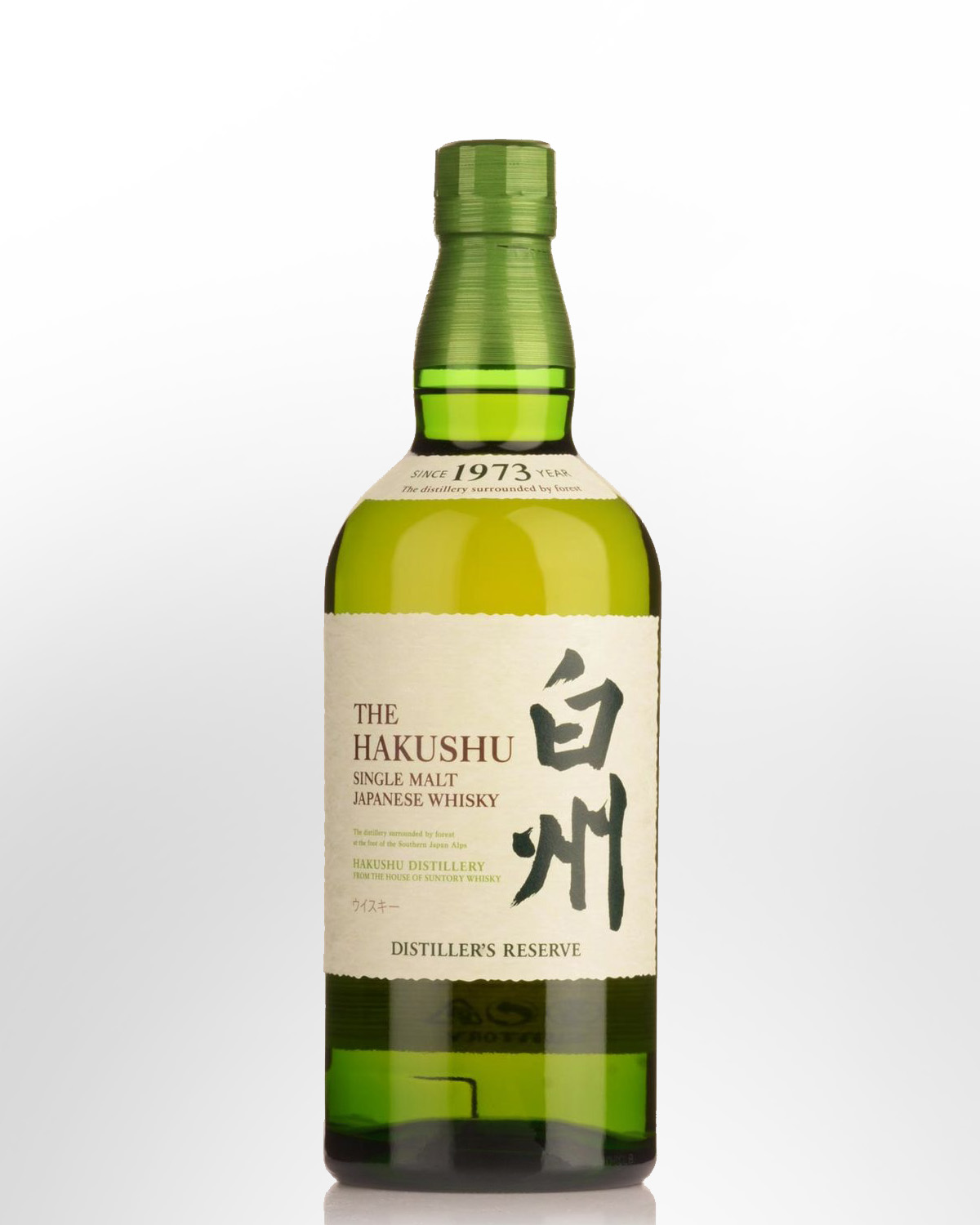 Suntory Hakushu Distiller's Reserve Single Malt Japanese Whisky (700ml) - NO GIFT BOX
