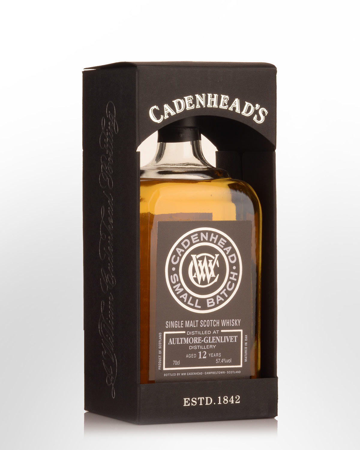 2006 Cadenheads Small Batch Aultmore 12 Year Old Cask Strength Single Malt Scotch Whisky (700ml)
