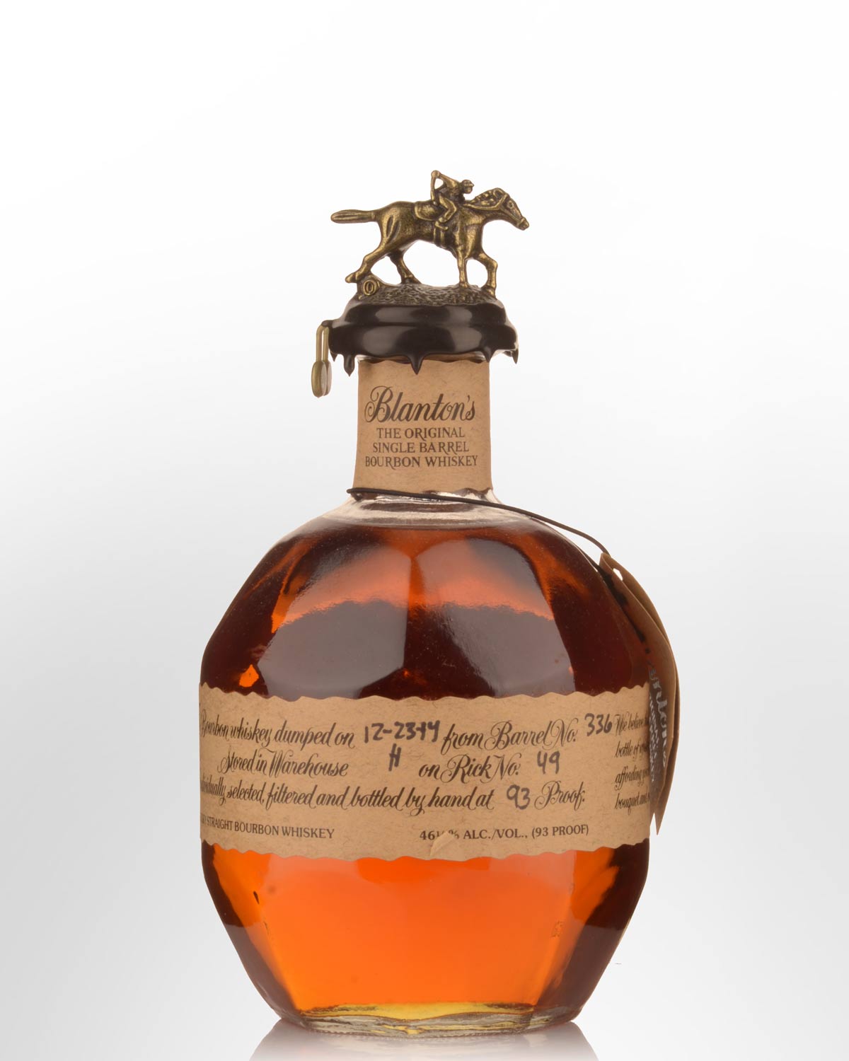Blanton's The Original Single Barrel #336 Bourbon Whiskey (750ml) - 2014 Bottling