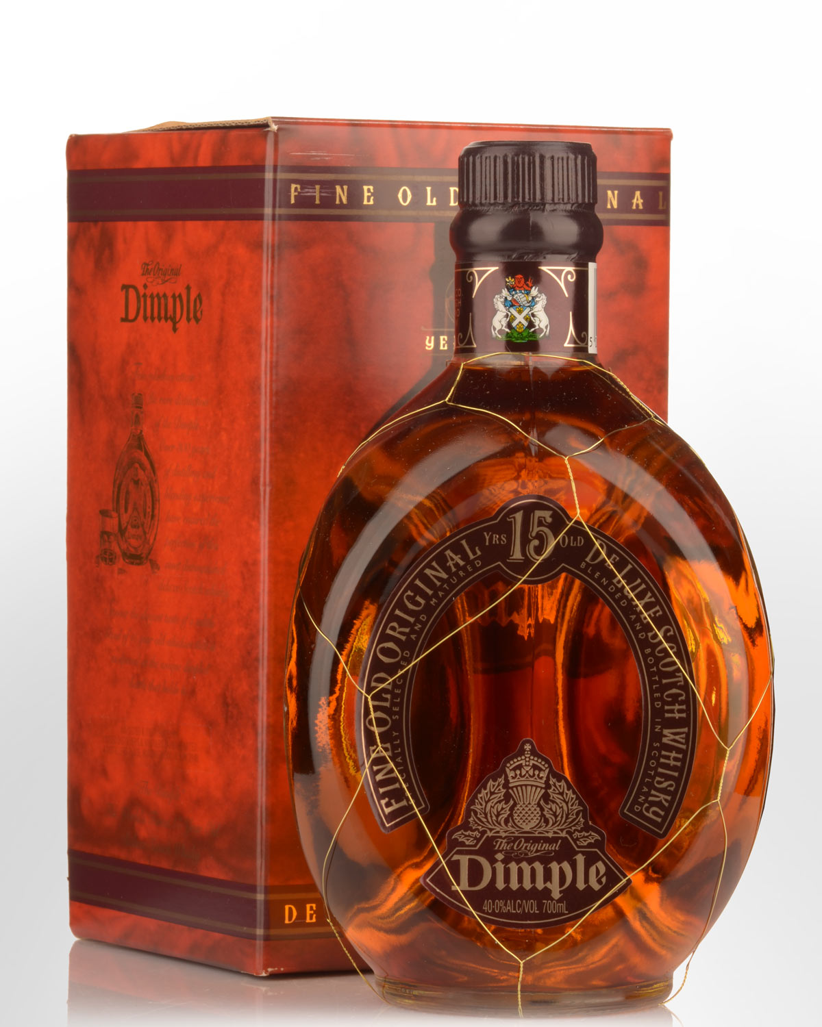 Dimple 15 Year Old Blended Scotch Whisky (700ml) - Older Bottling