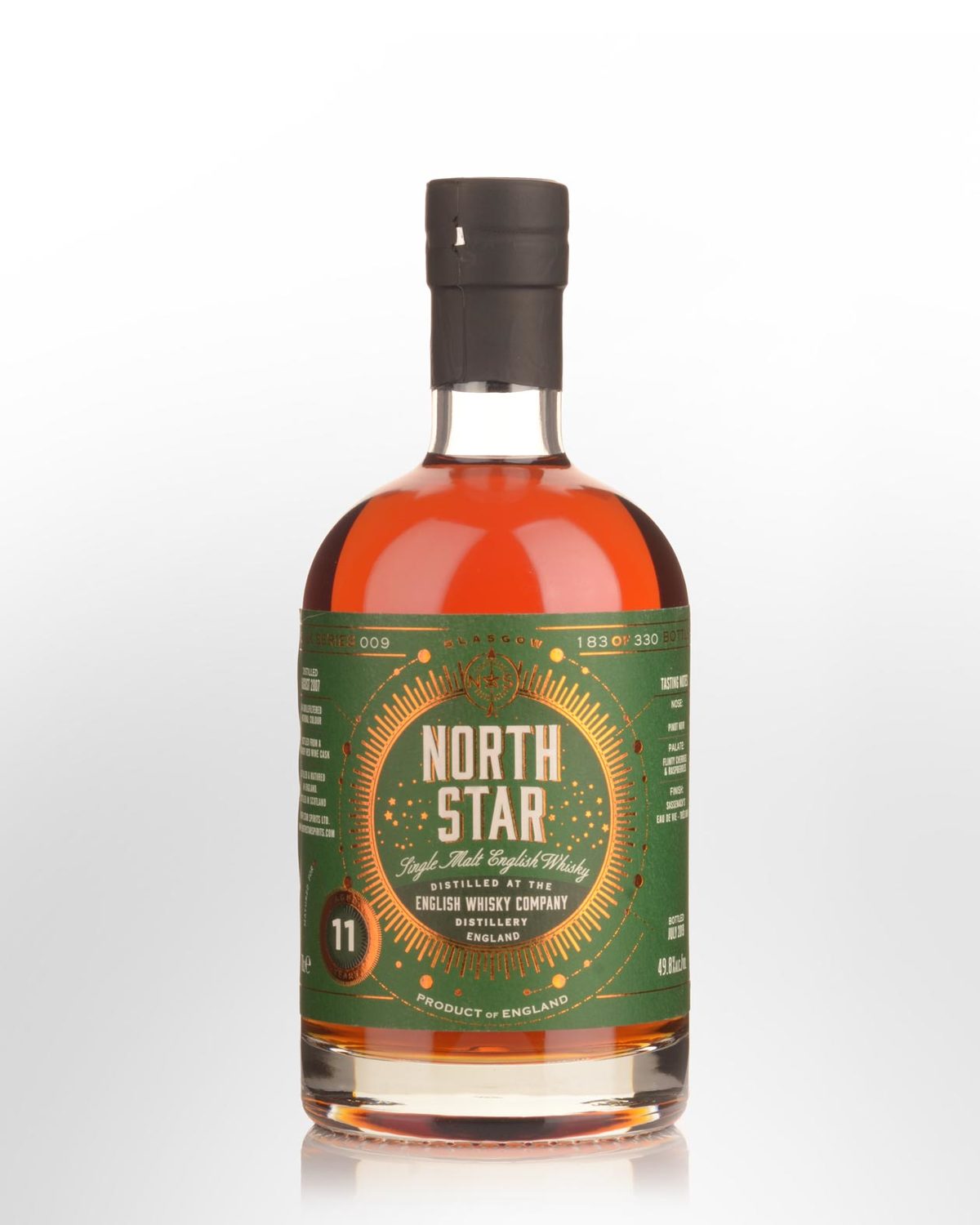 North Star The English Whisky Co. 11 Year Old Cask Strength Single Malt ...