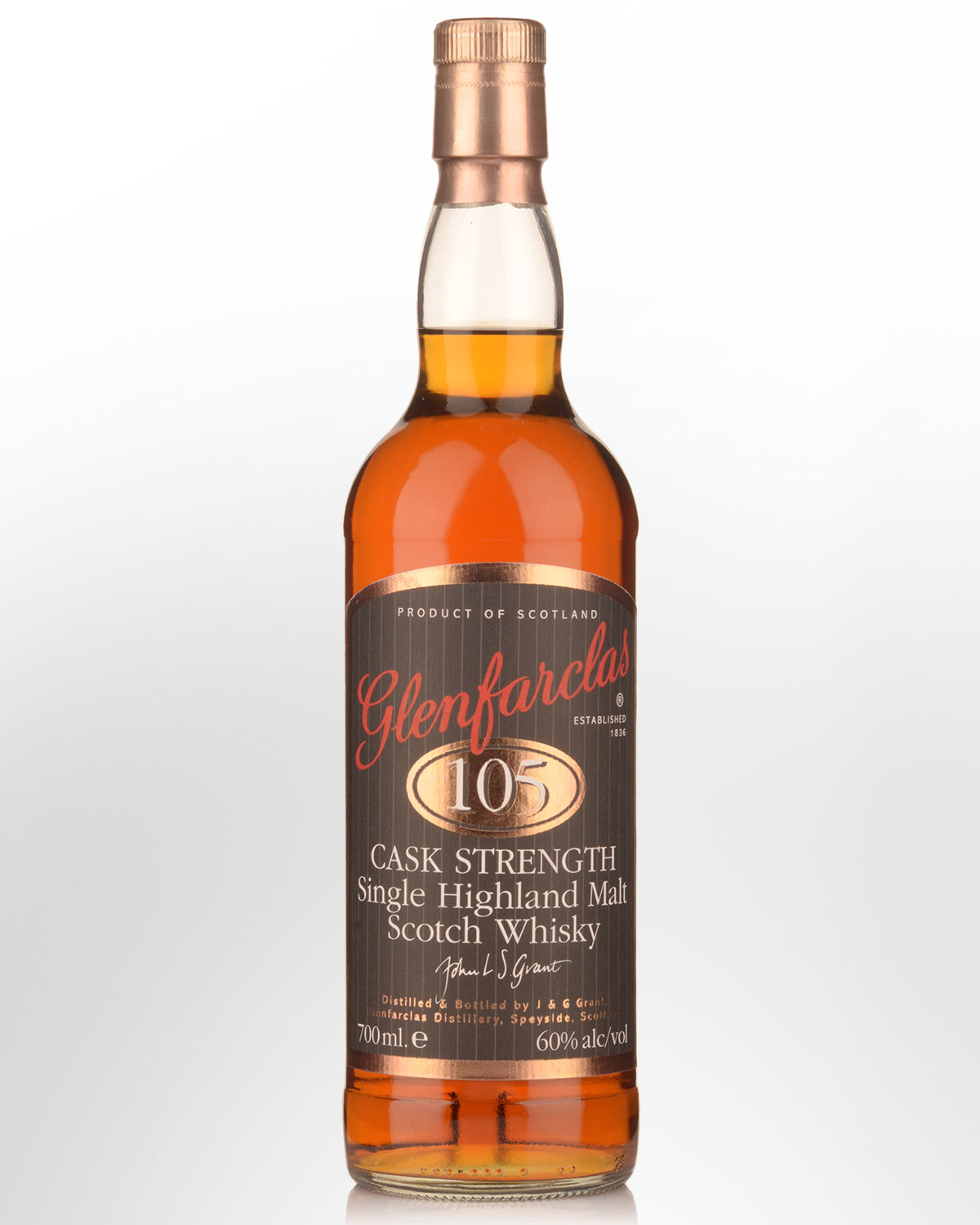 Glenfarclas 105 Cask Strength Single Malt Scotch Whisky (700ml) - 2000s Bottling