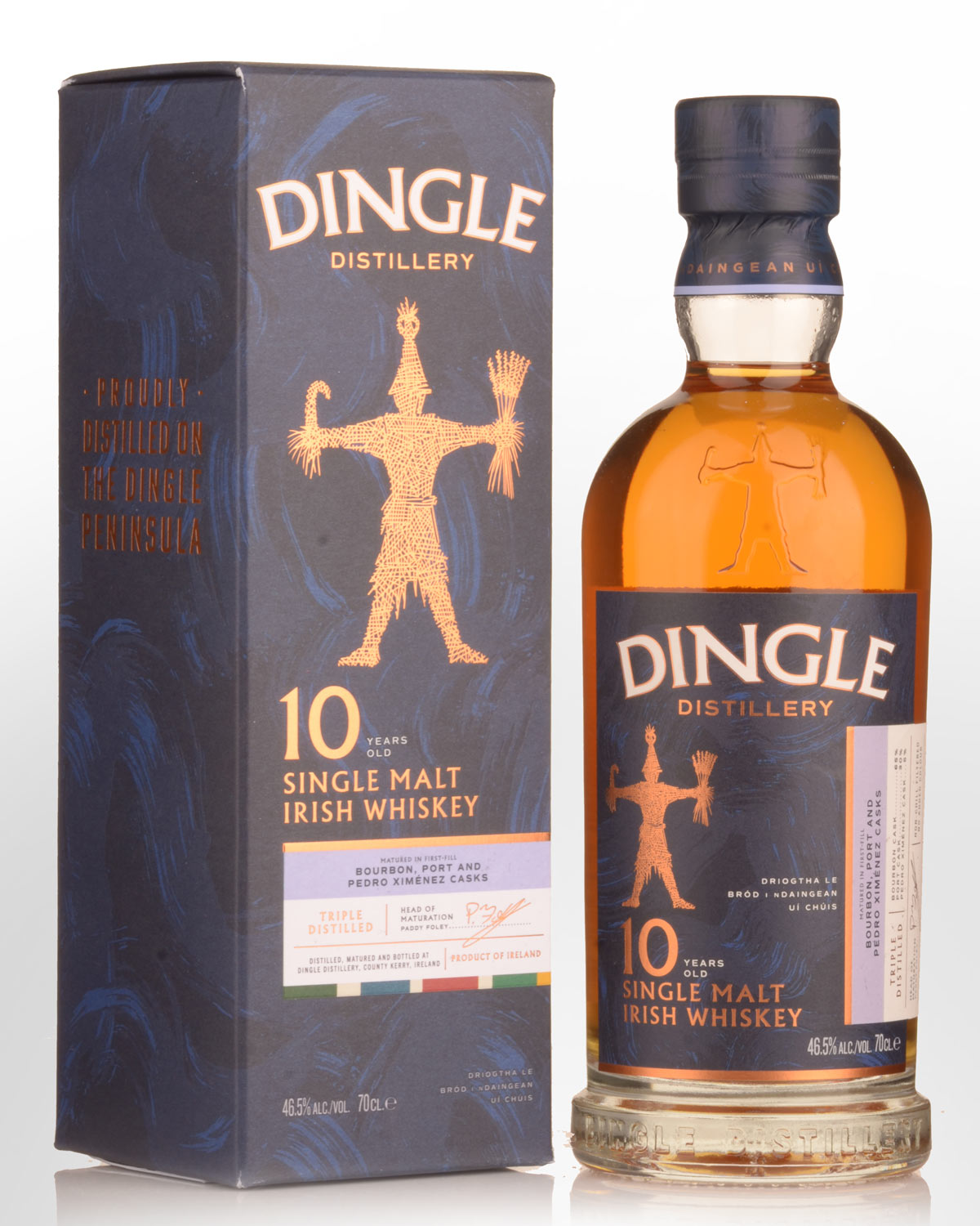 Dingle Inaugural 10 Year Old Single Malt Irish Whiskey (700ml)