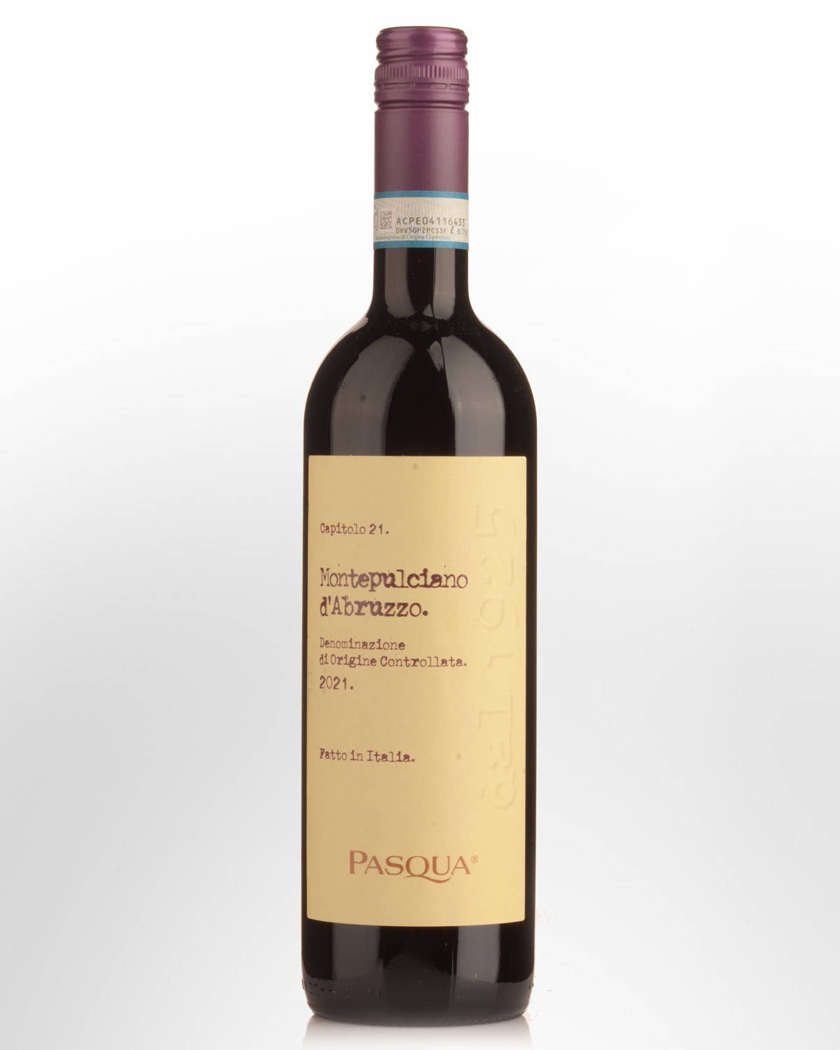 2021 Pasqua Capitolo 21 Montepulciano d’Abruzzo