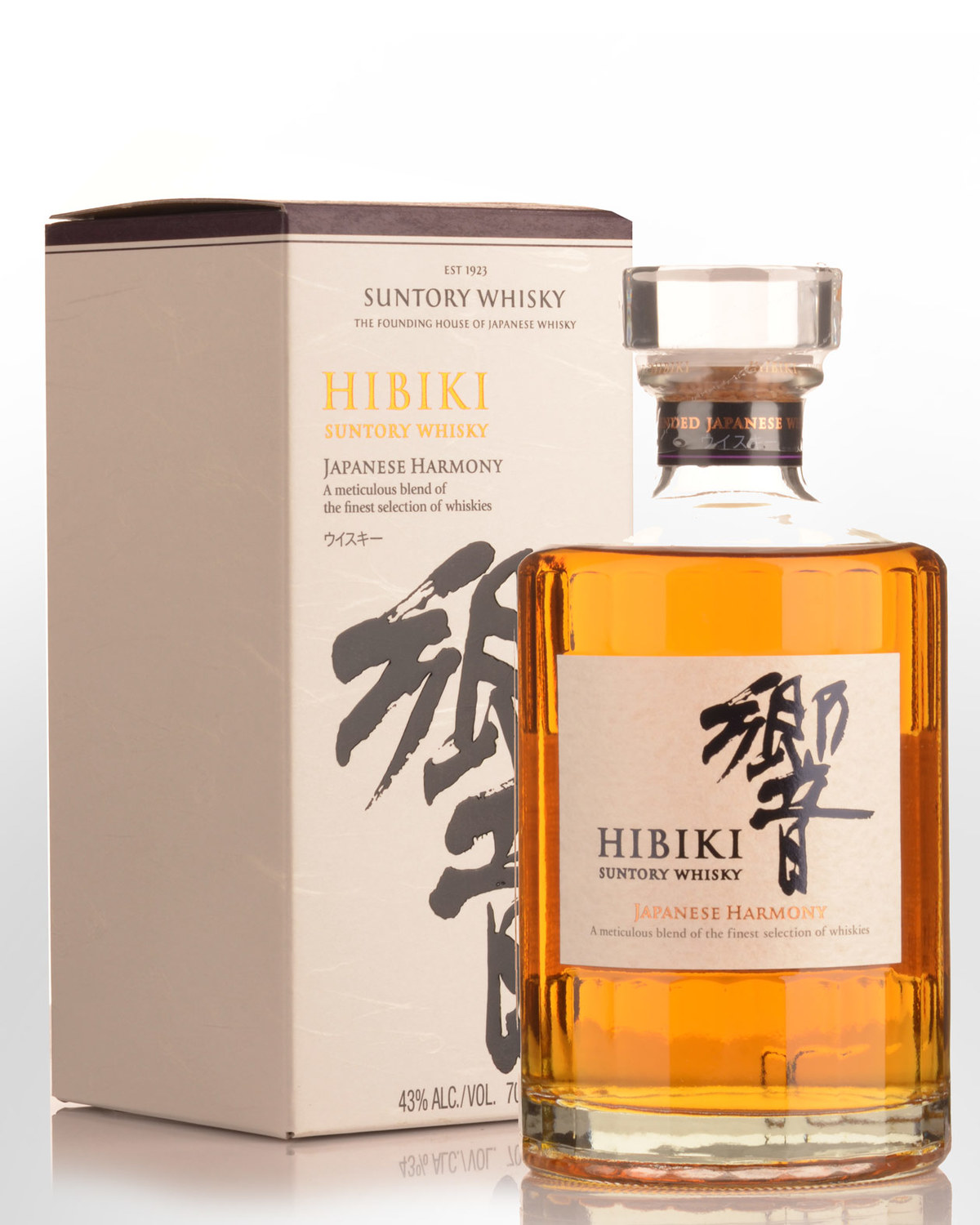 Hibiki Japanese Harmony - Suntory Whisky 43% 700ml - World Wine & Whisky