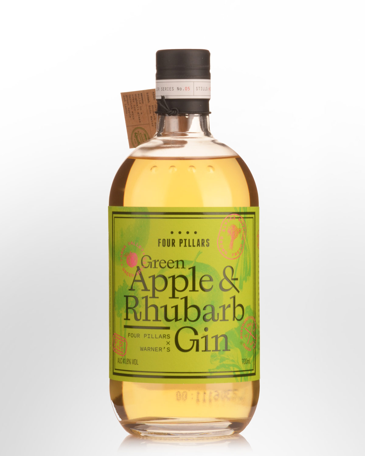 Four Pillars x Warner's Green Apple & Rhubarb Gin (700ml)