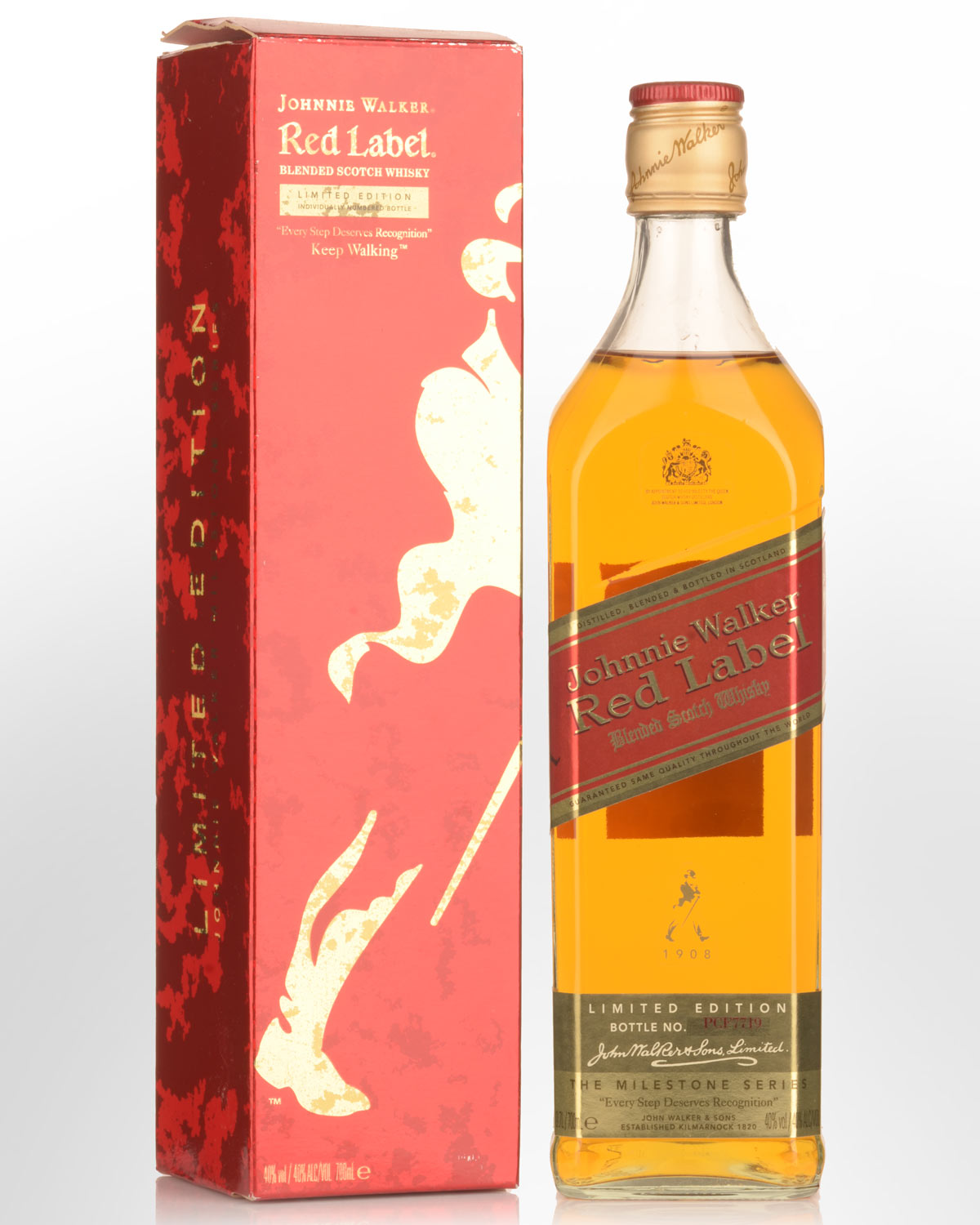 Johnnie Walker Red Label Blended Scotch Whisky (700ml) - The Milestone Series