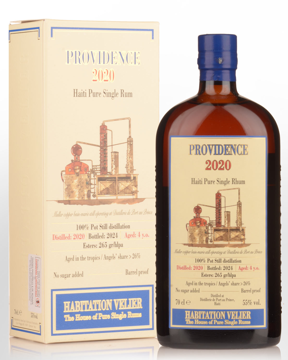 2020 Habitation Velier Providence 4 Year Old Cask Strength Haiti Pure Single Rum (700ml)