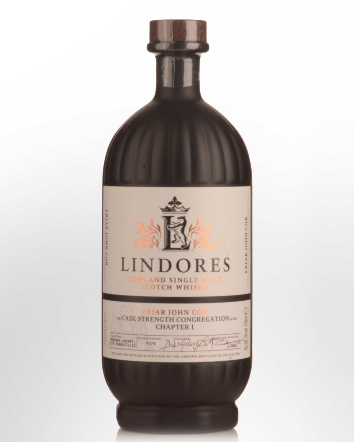 Lindores Friar John Cor Cask Strength Single Malt Scotch Whisky (700ml) - Chapter 1