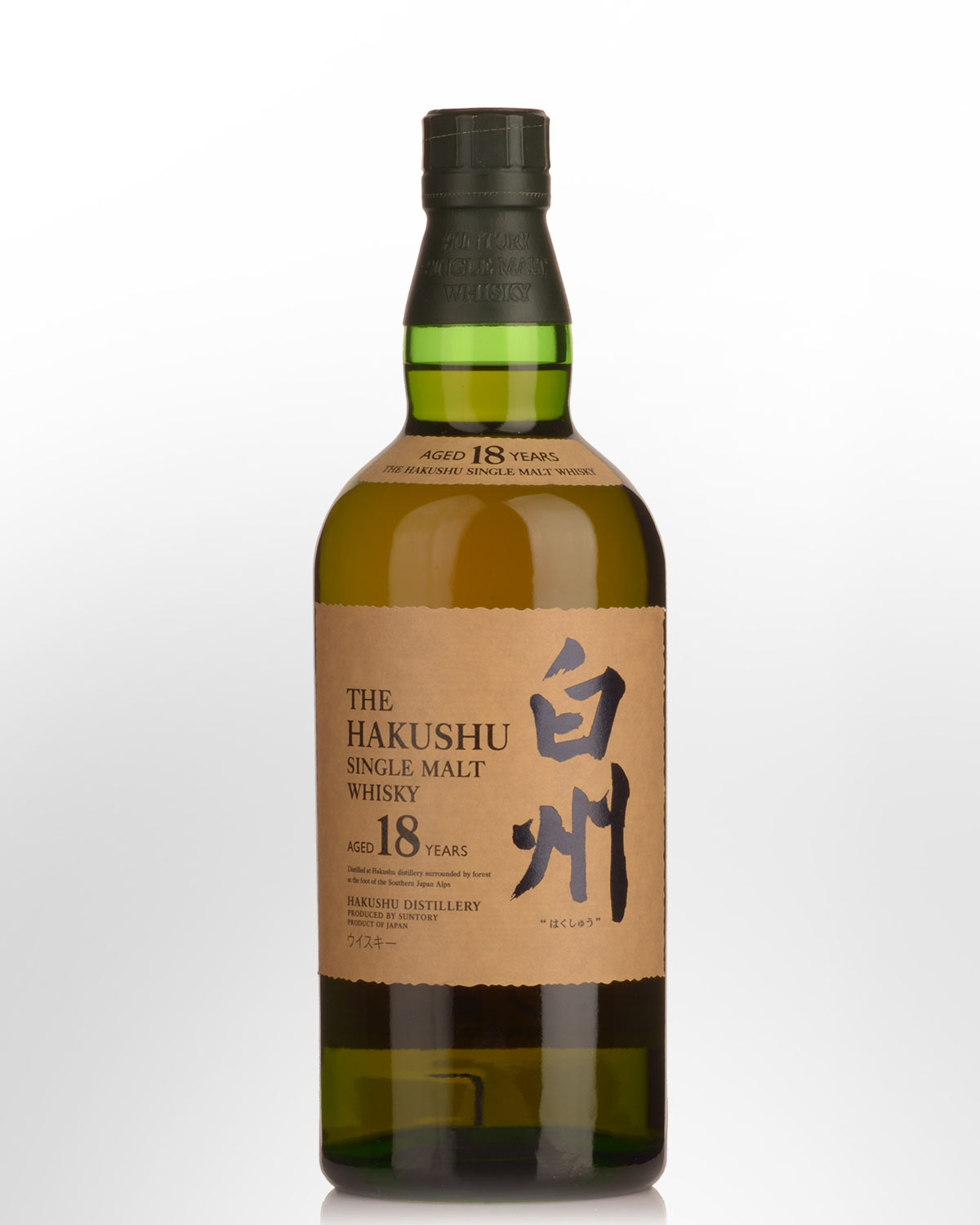 Suntory Hakushu 18 Year Old Single Malt Japanese Whisky (700m) - NO GIFT BOX