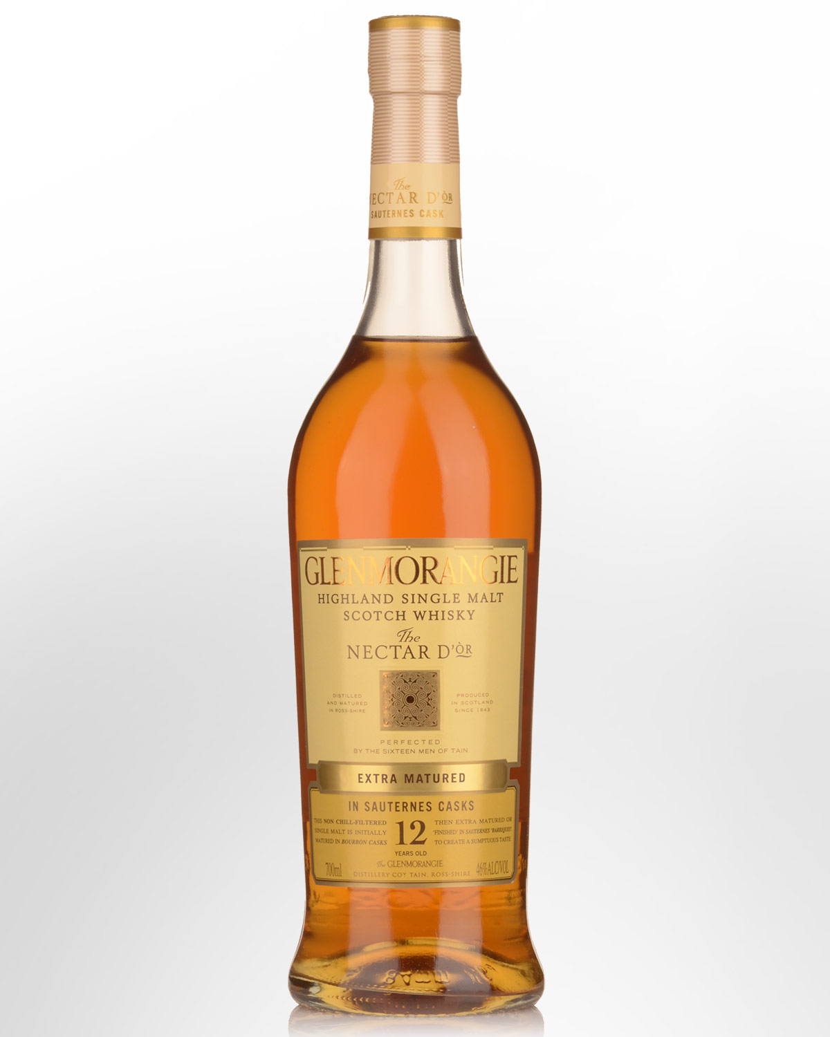 Glenmorangie Nectar d'Or 12 Year Old Single Malt Scotch Whisky (700ml) - Old packaging