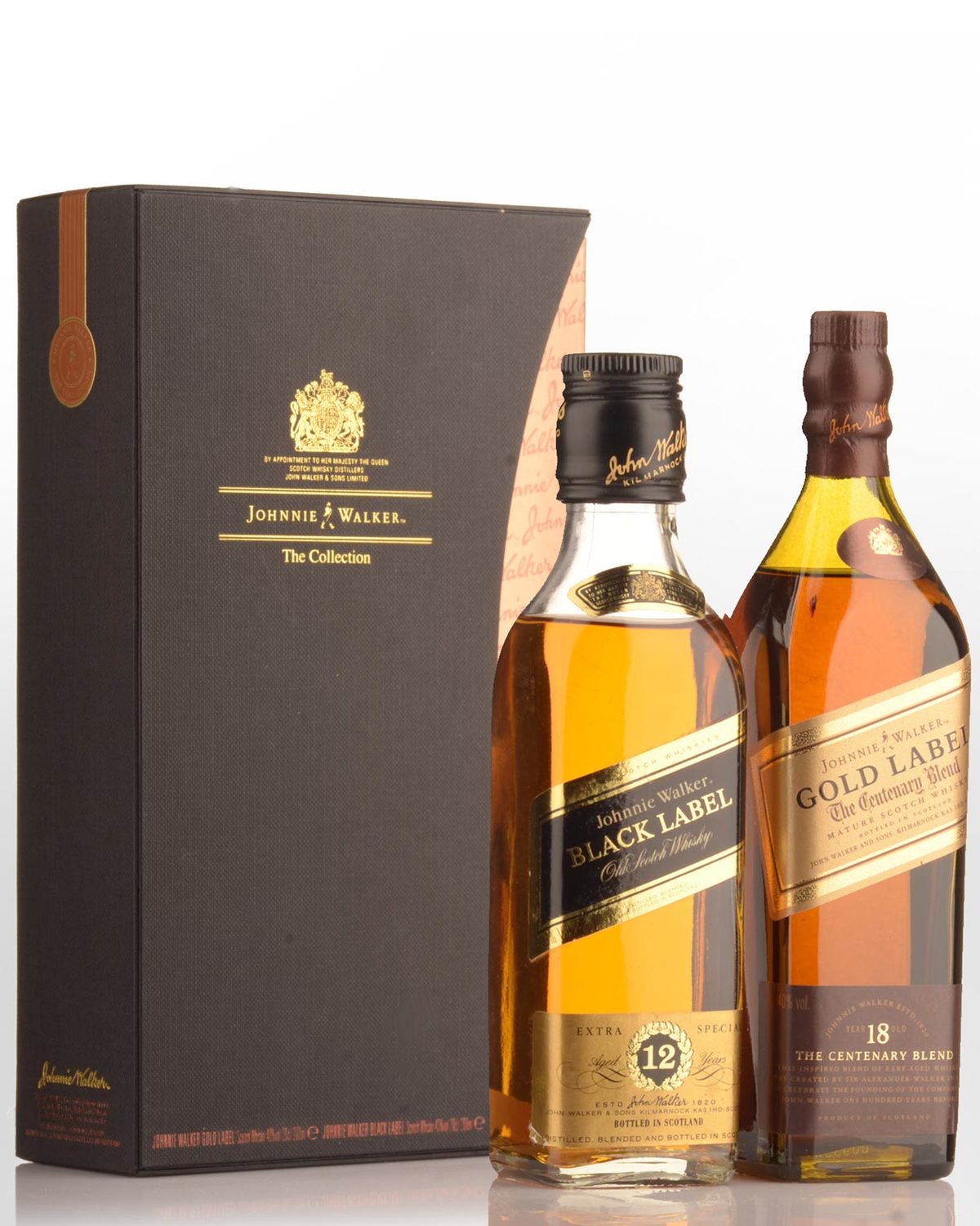 Whisky Gift Set - Personalised Johnnie Walker Black Label