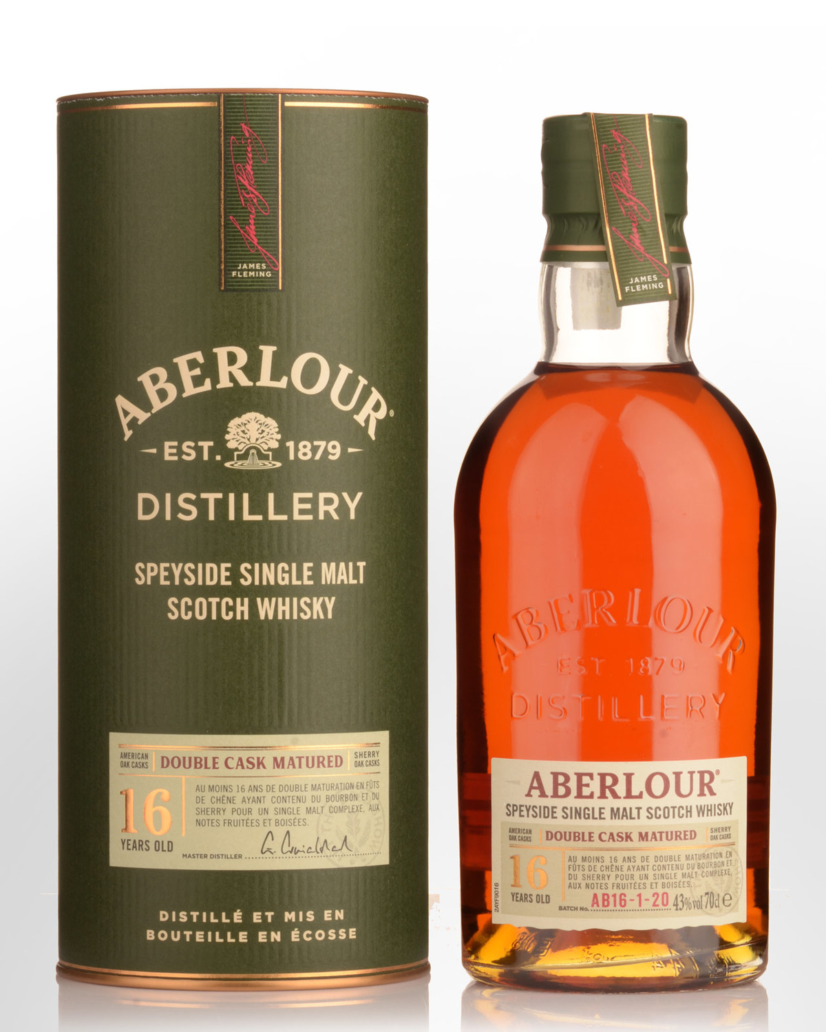 Aberlour 16 Year Old Double Cask Matured Single Malt Scotch Whisky ...