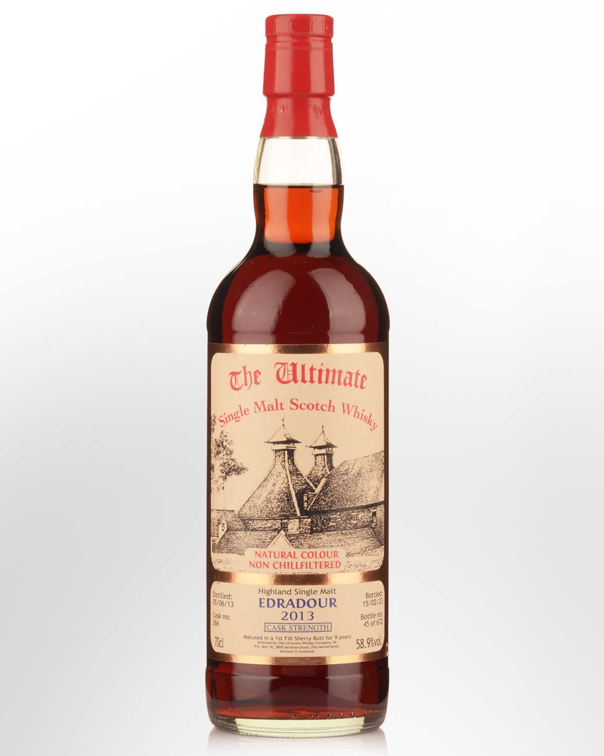 2013 The Ultimate Edradour 9 Year Old Cask Strength Single Malt Scotch Whisky (700ml) - Cask #266
