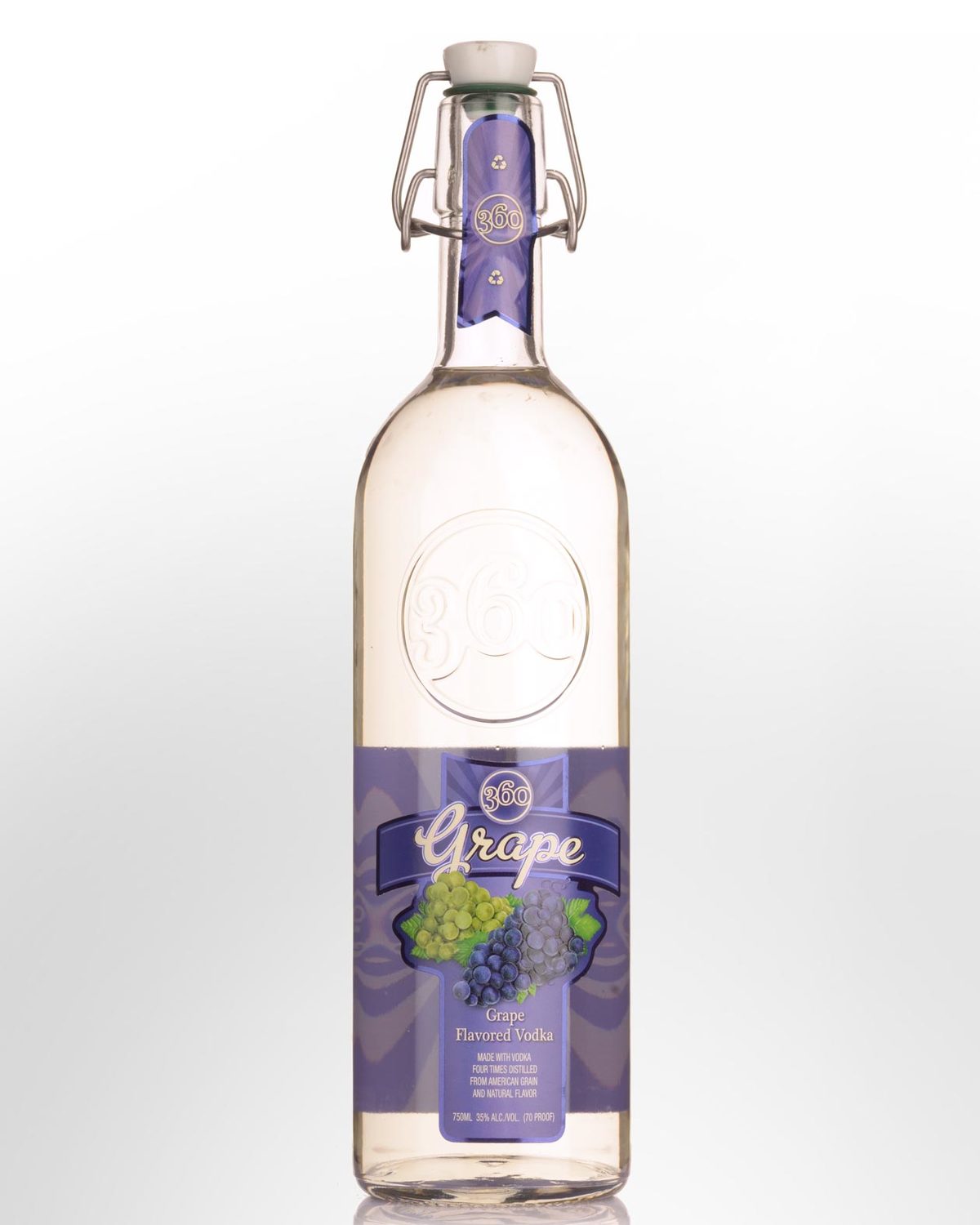 360 Grape Flavoured Vodka (750ml) | Nicks Wine Merchants