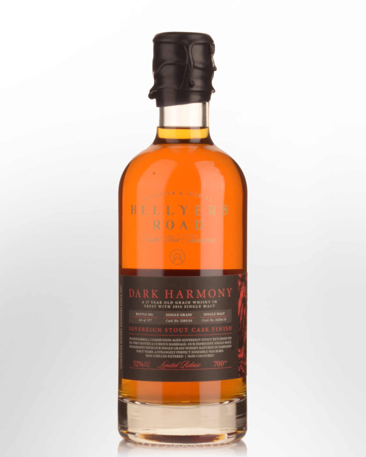 Hellyers Road Distillery Dark Harmony Australian Whisky (700ml)
