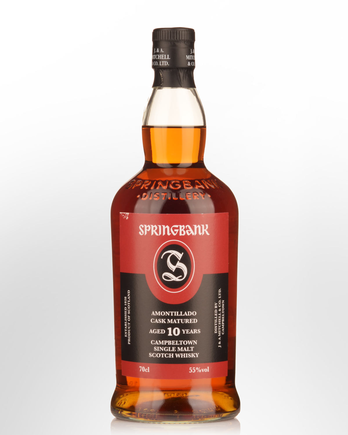 Springbank Amontillado Matured 10 Year Old Single Malt Scotch Whisky (700ml)
