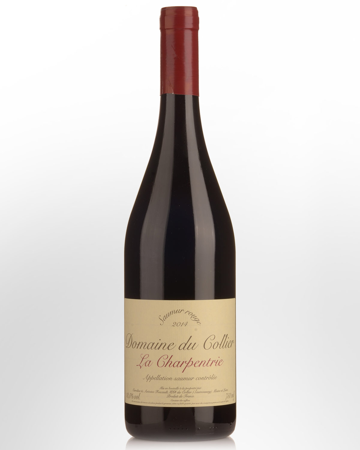 2014 Domaine du Collier Charpentrie Saumur Rouge Museum Release