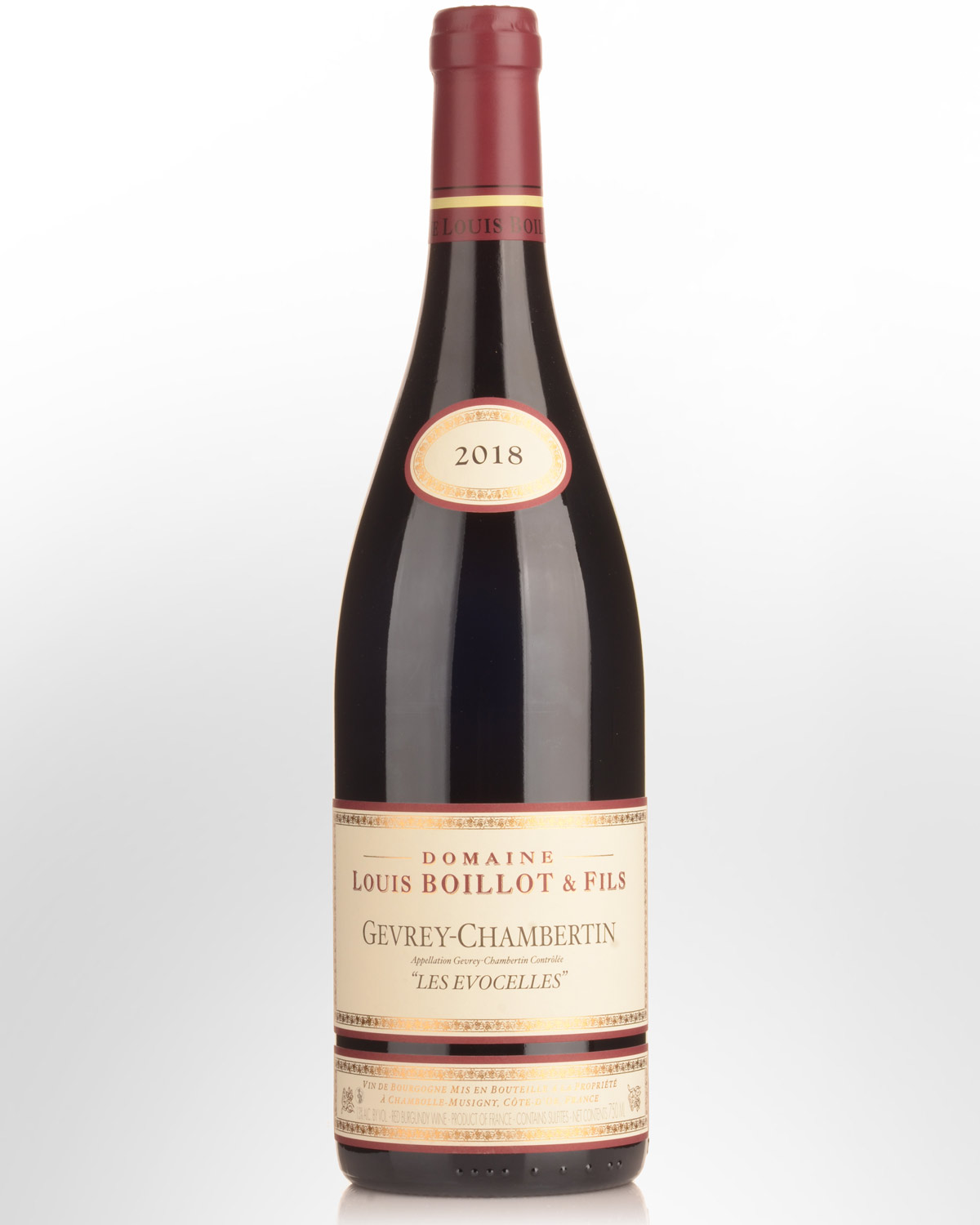 2018 Domaine Louis Boillot Gevrey-Chambertin les Evocelles