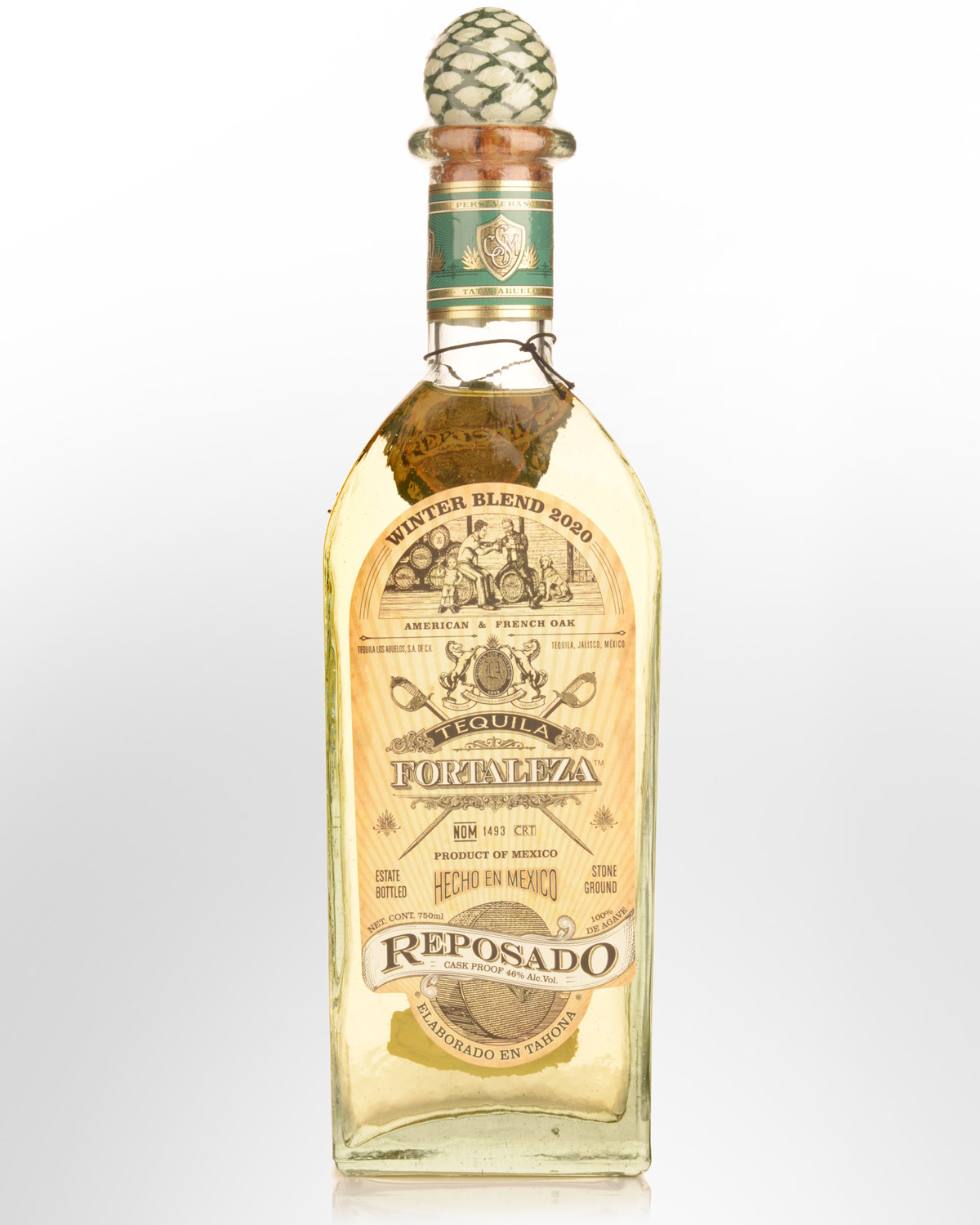 Fortaleza 100 Agave Winter Blend 2020 Reposado Tequila (750ml) Nicks