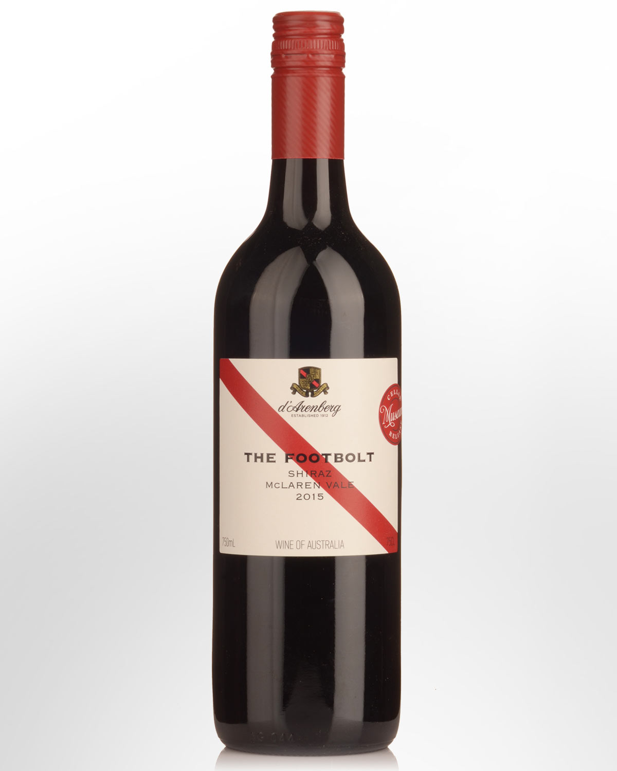2015 d’Arenberg The Footbolt Shiraz Cellar Museum Release