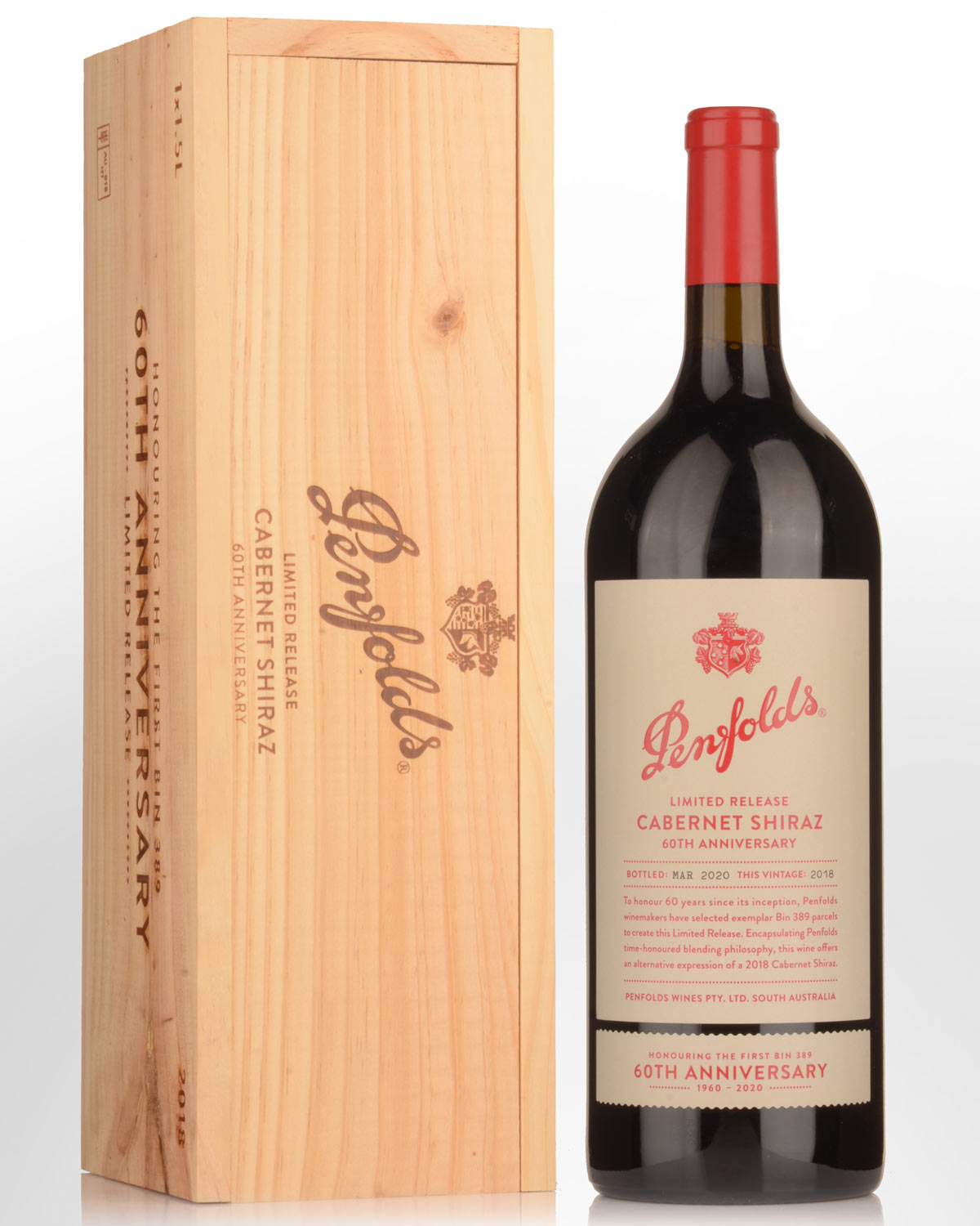 2018 Penfolds Bin 389 Cabernet Shiraz Magnum (1500ml)