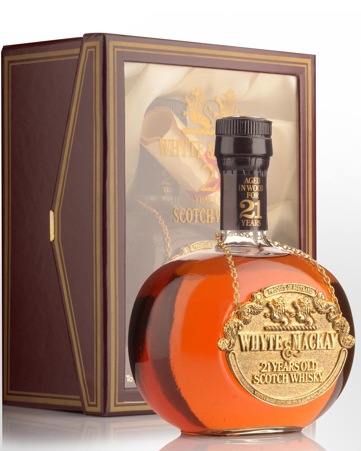 Whyte & Mackay 21 Year Old Blended Scotch Whisky (750ml) | Nicks