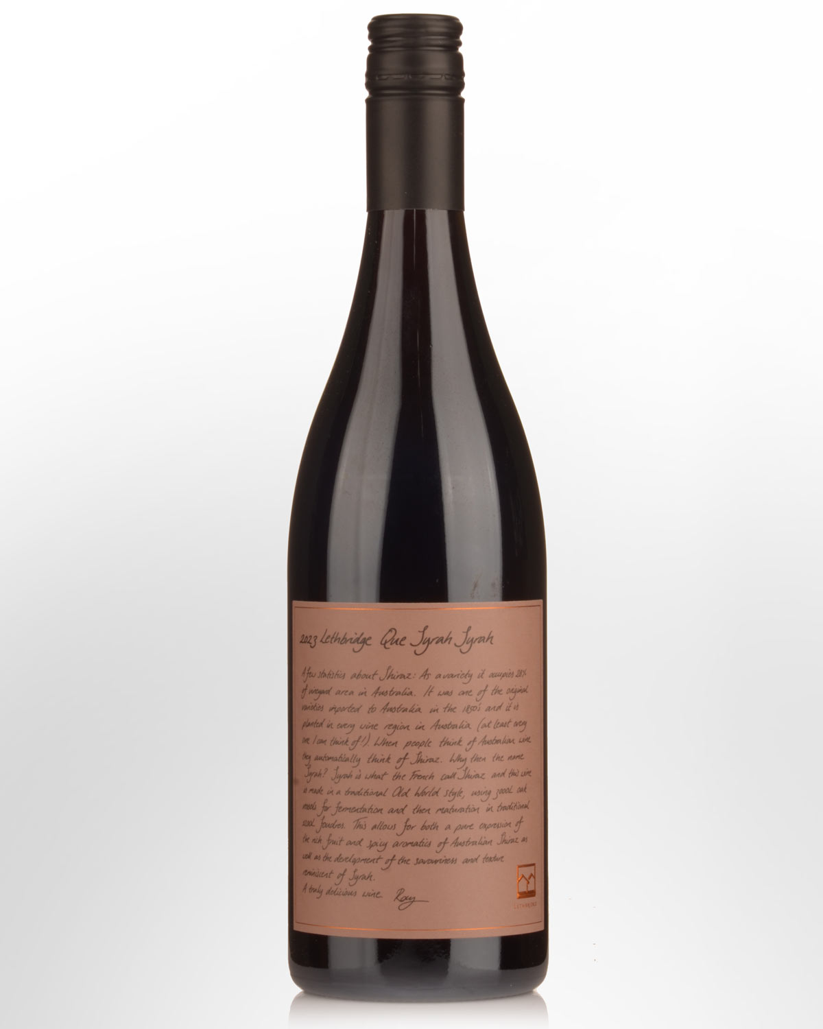 2023 Lethbridge Que Syrah Syrah