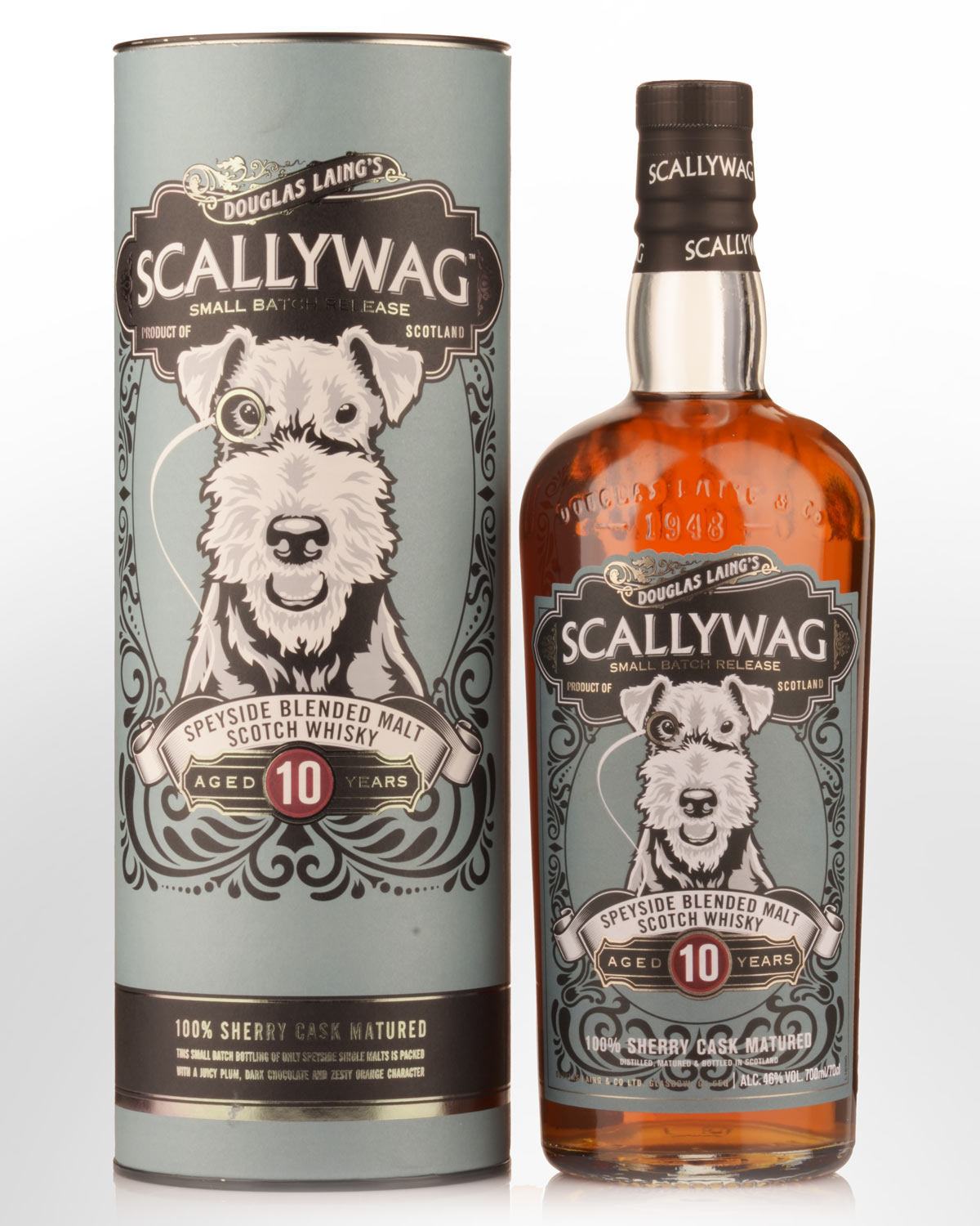 Douglas Laing's Sweet Wee Scallywag 10 Year Old Speyside Blended Malt Scotch Whisky (700ml)