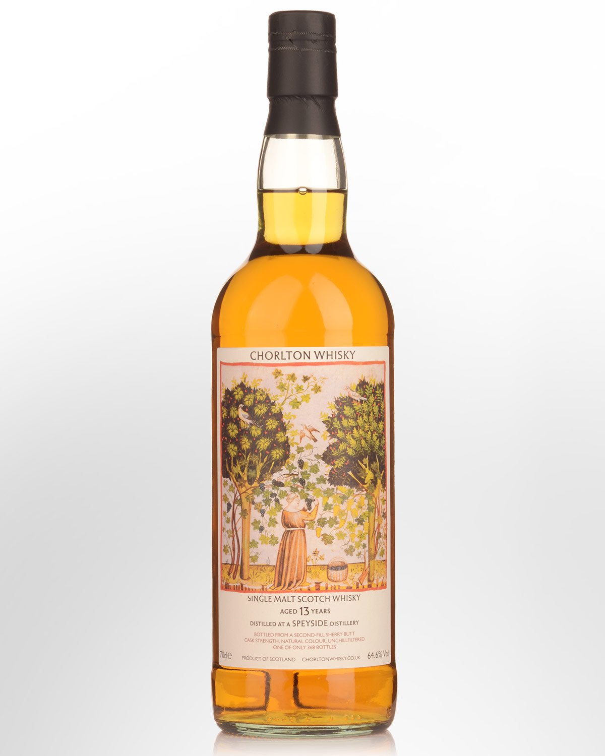 Chorlton Whisky Speyside 13 Year Old Cask Strength Single Malt Scotch Whisky (700ml)