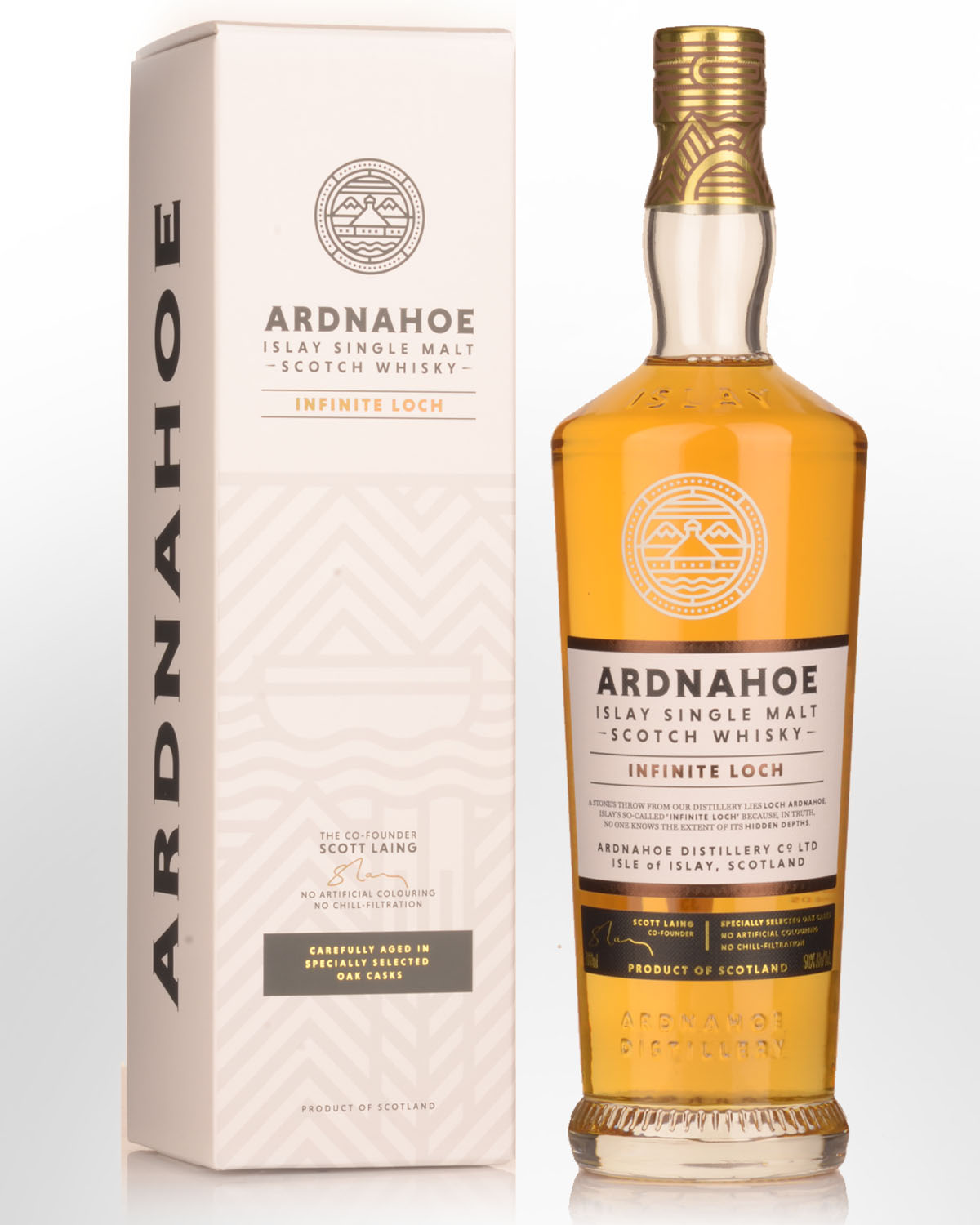Ardnahoe Infinite Loch Single Malt Scotch Whisky (700ml)