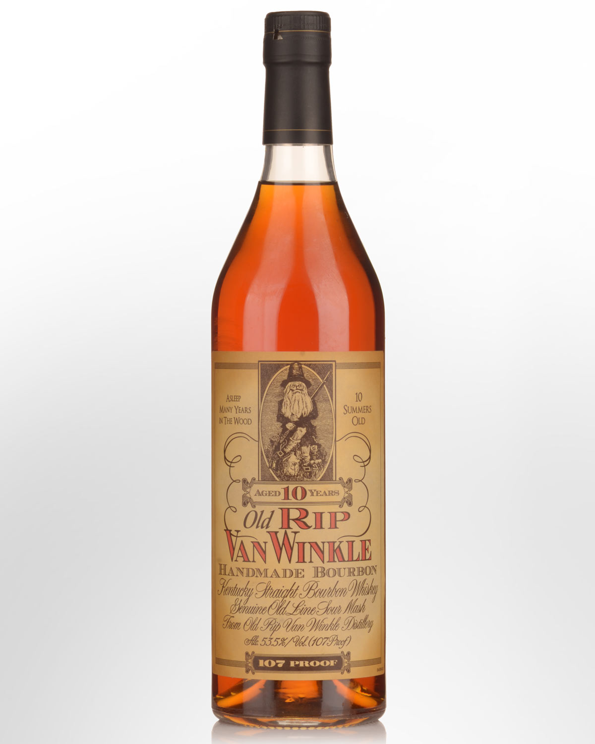 Old Rip Van Winkle 107 Proof 10 Year Old Bourbon Whiskey (750ml) - 2015 Bottling