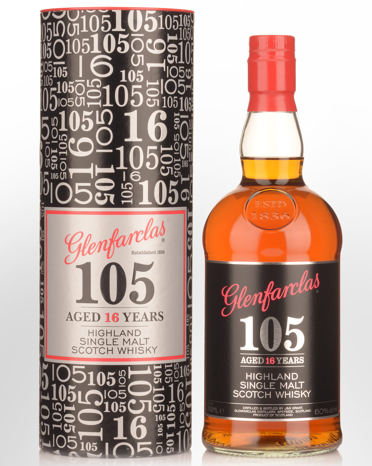 Glenfarclas 105 16 Year Old Special Edition Single Malt Scotch Whisky (700ml) - DAMAGED GIFT BOX