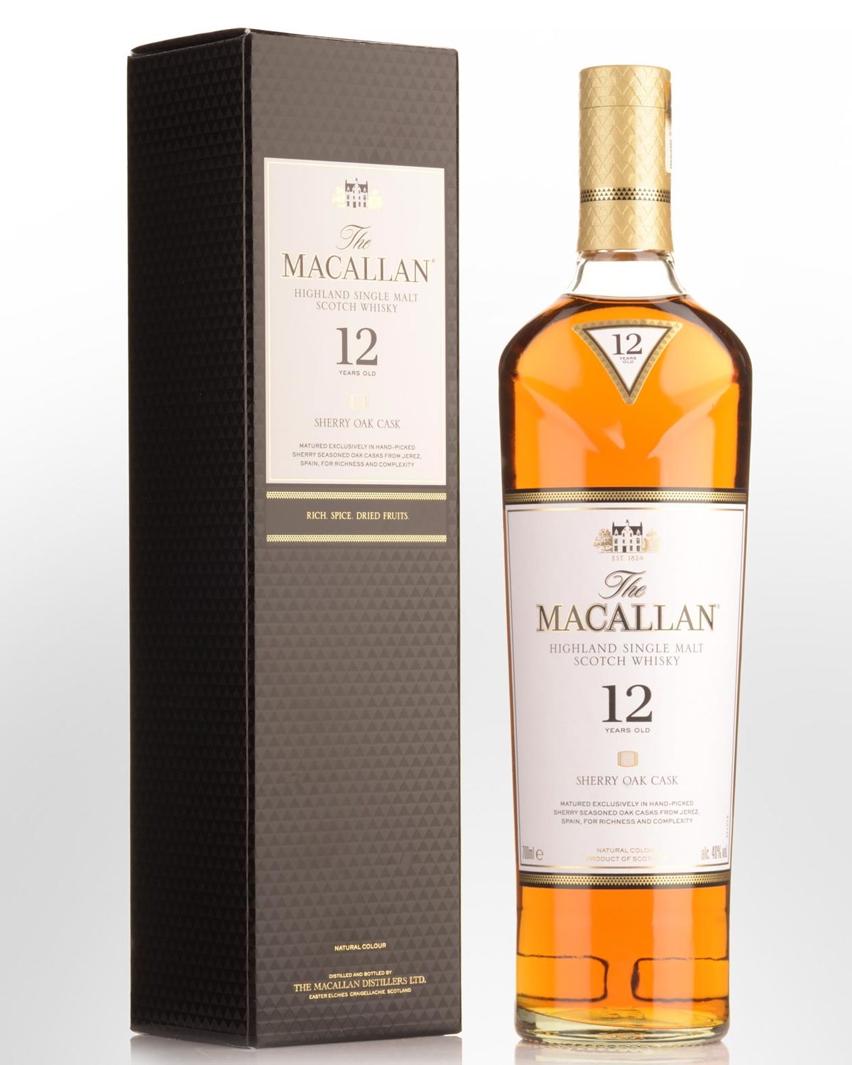 Macallan 12 deals sherry oak cask