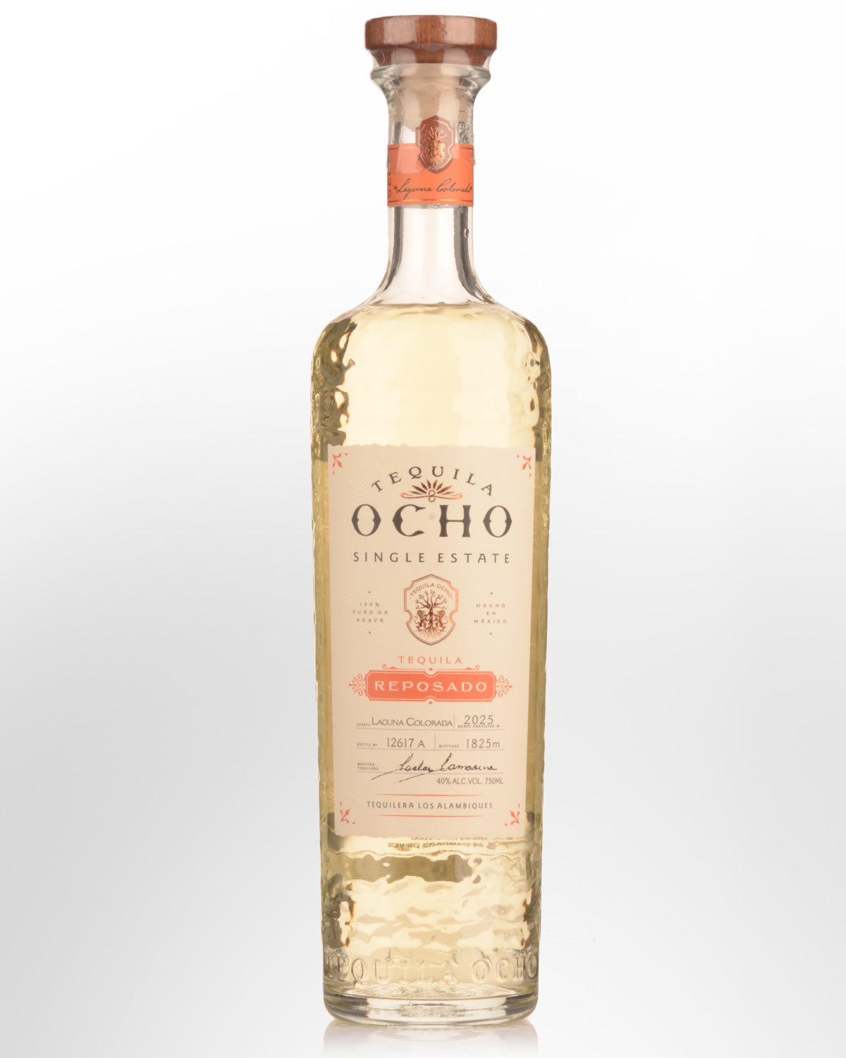 Tequila Ocho 100% Agave Reposado Tequila (750ml)