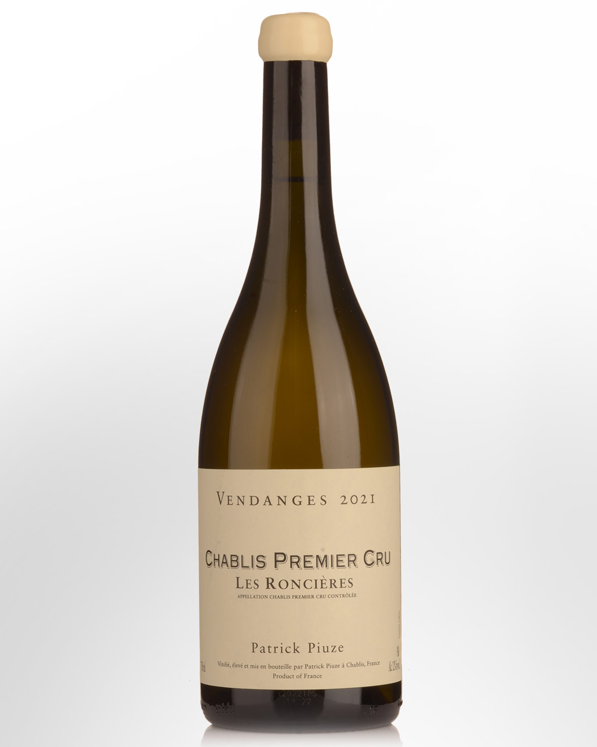 2021 Patrick Piuze Les Roncieres Chablis Premier Cru