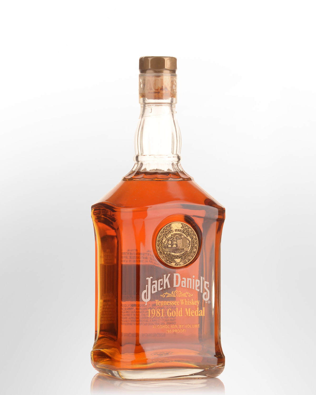 Jack Daniels 1981 Gold Medal Tennessee Whiskey (750ml) - No Gift Box