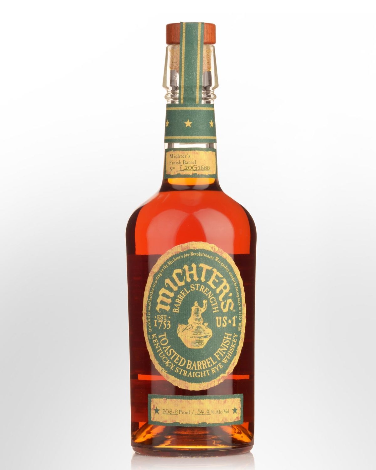 Michter's Us*1 Toasted Barrel Cask Strength Rye Whiskey (700ml) 