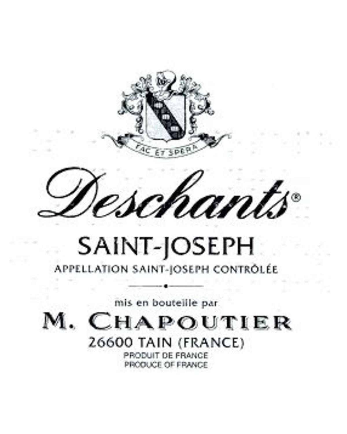 1999 Chapoutier Deschants Blanc SaintJoseph Nicks Wine Merchants