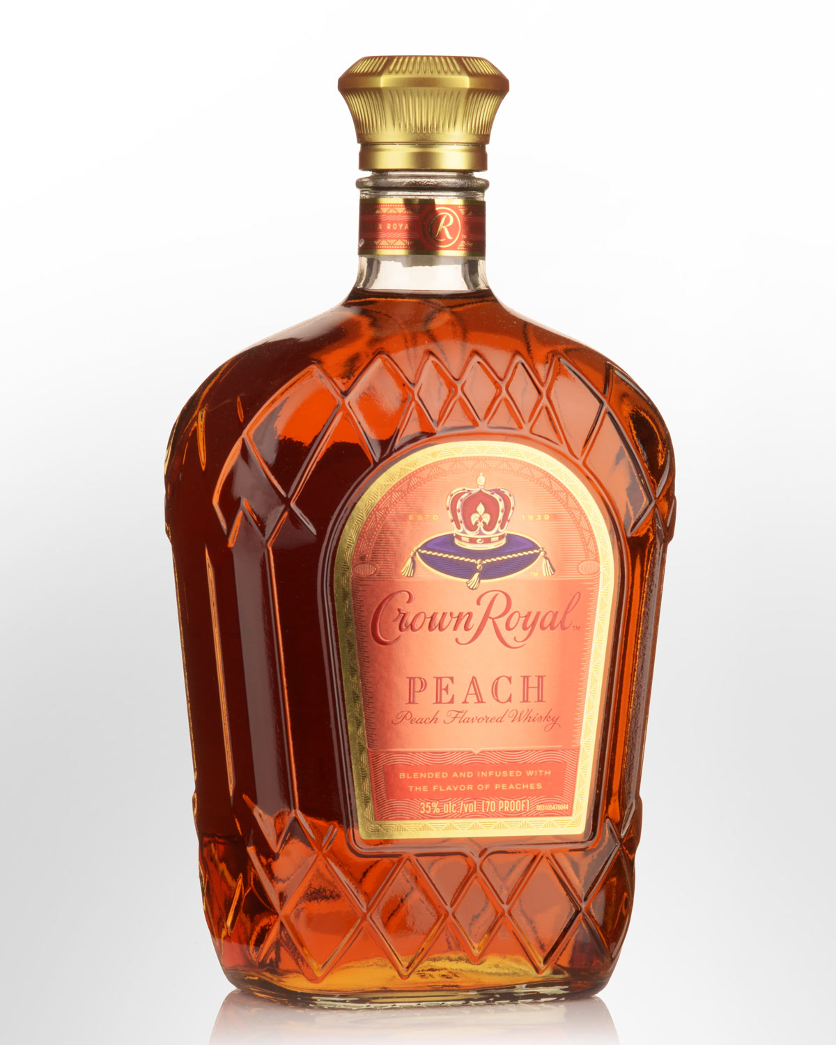 Crown Royal Peach Flavoured Canadian Whisky (1000ml)