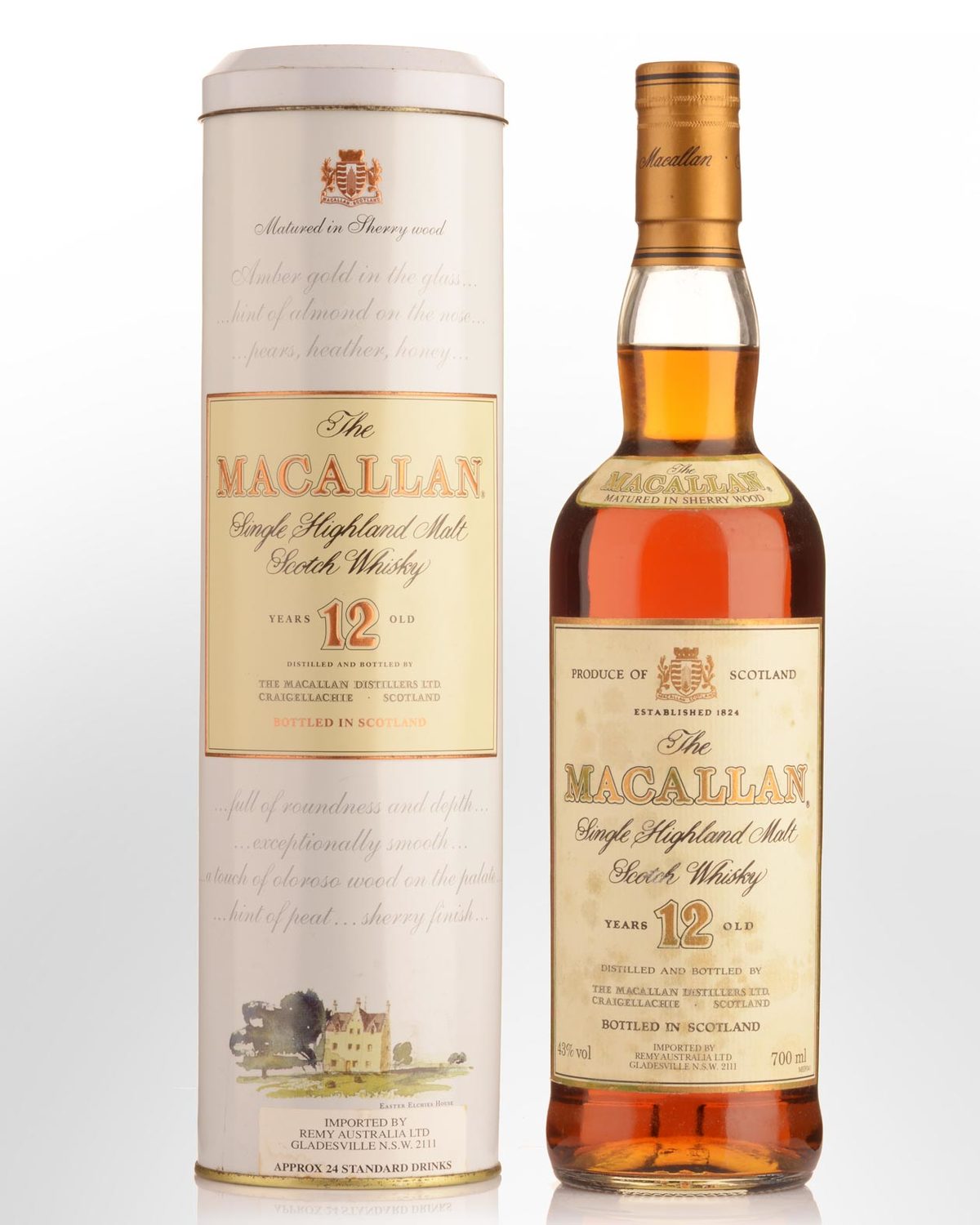 The Macallan 12 Year Old Single Malt Scotch Whisky (700ml