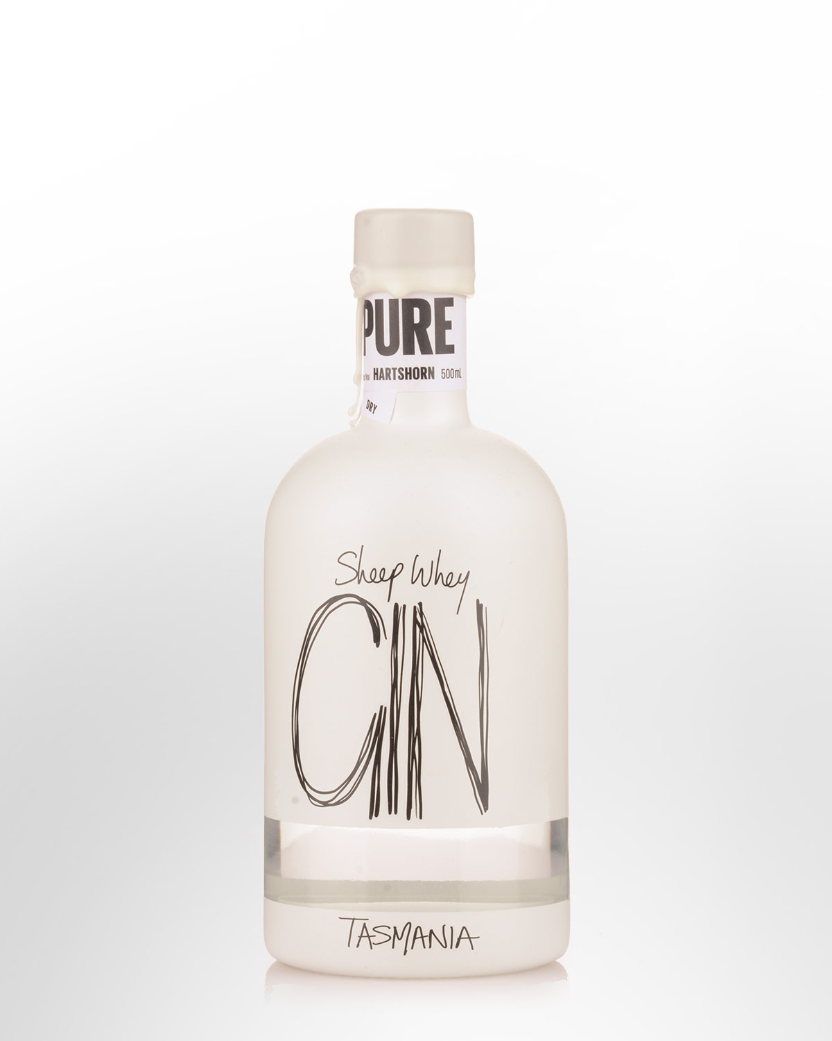 Hartshorn Pure Sheep Whey Gin (500ml) - White Bottle