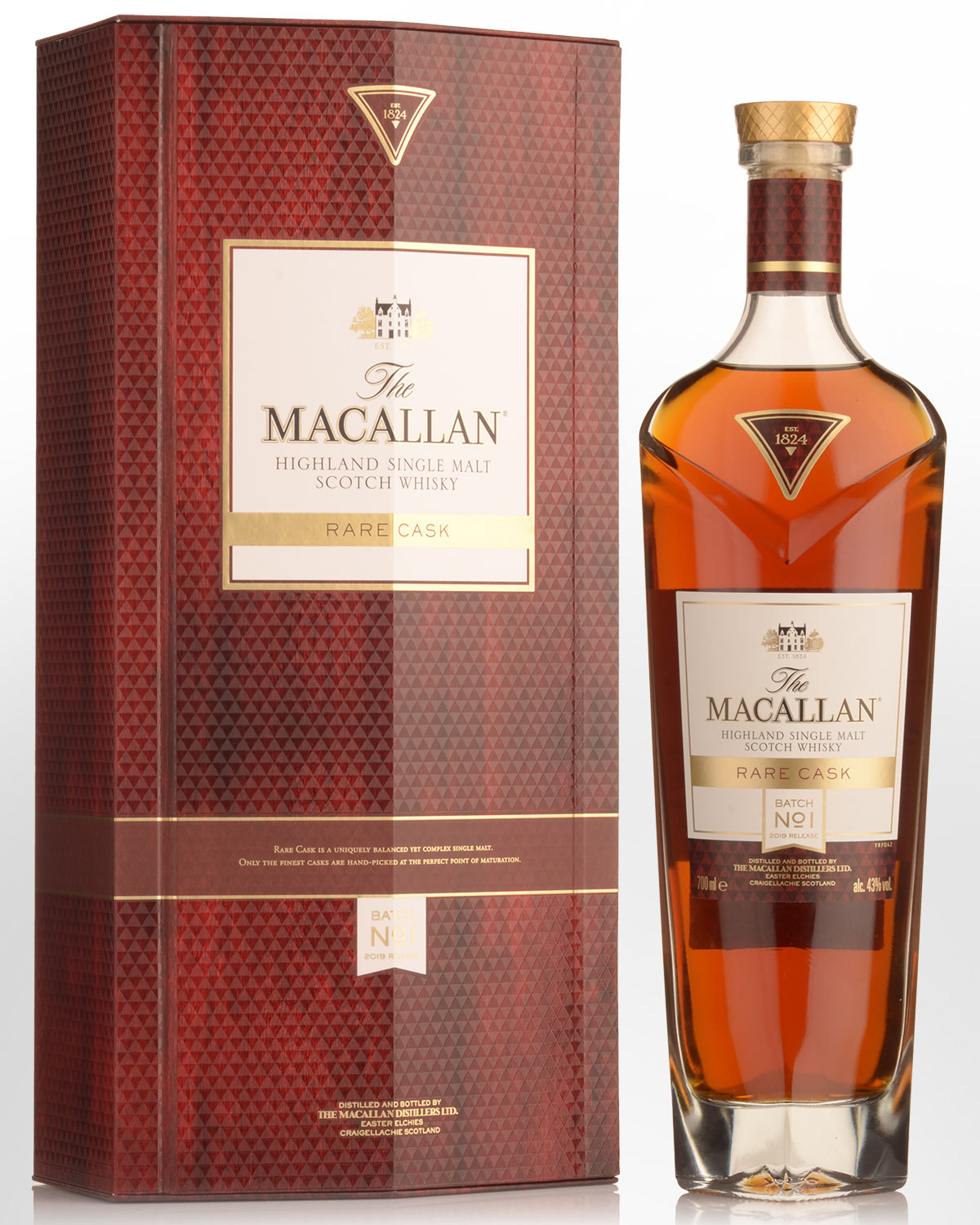 The Macallan Rare Cask Red Batch No. 1 Single Malt Scotch Whisky (700ml) - 2019 release