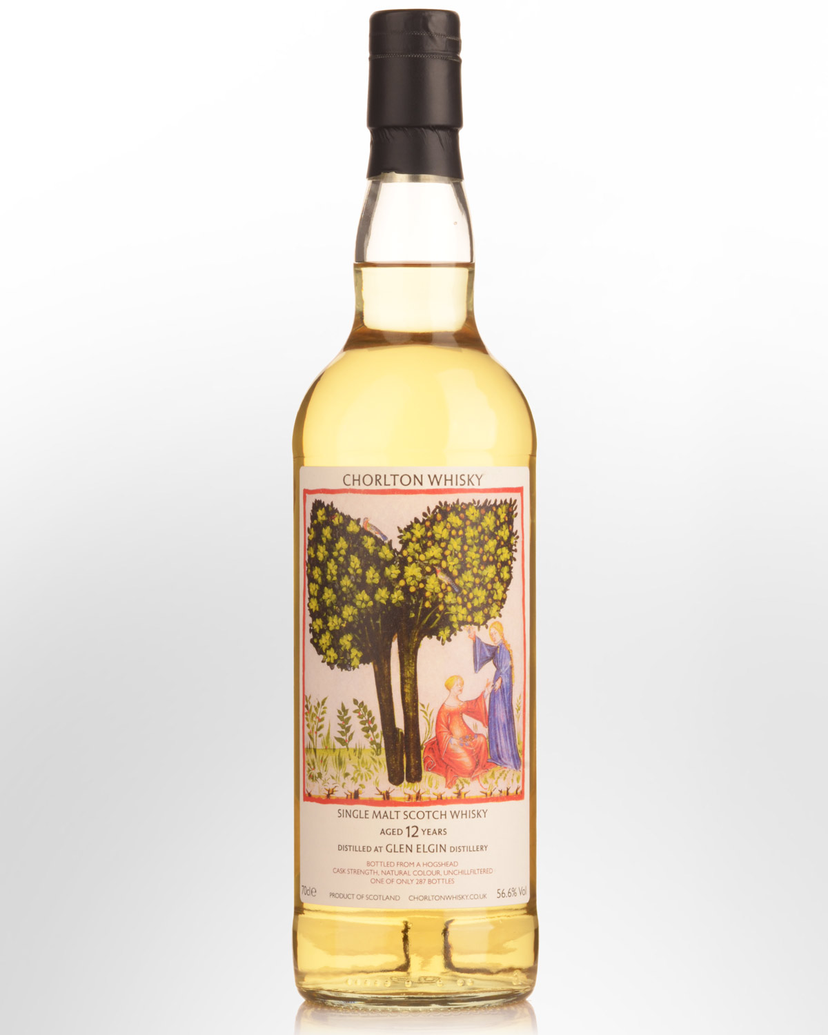 Chorlton Whisky Glen Elgin 12 Year Old Cask Strength Single Malt Scotch Whisky (700ml)